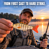 RippleStrike 7™ Multi-Jointed Sinking Swimbait