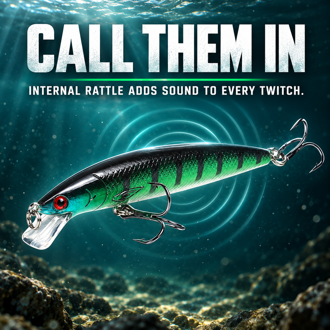 RattleRise 100F Floating Jerkbait