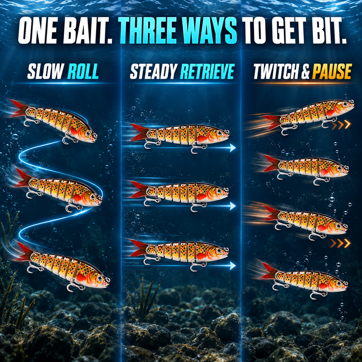 LiveSway 8™ Slow-Sinking Swimbait