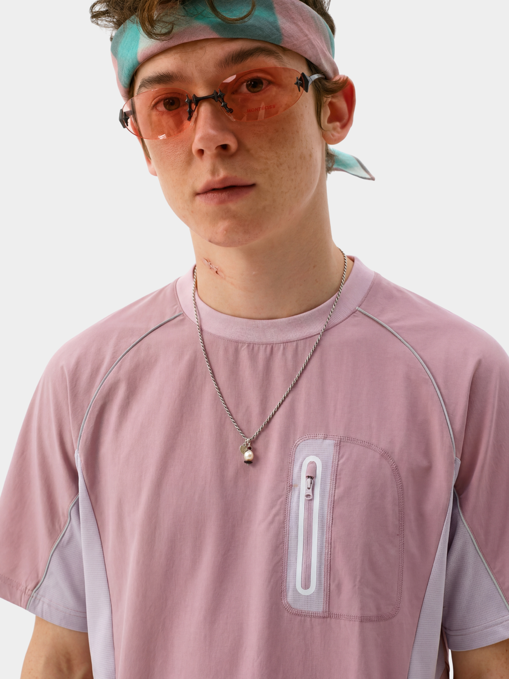 LightFlare - Unisex Colorblock Mesh Breathable Quick-Dry T-Shirt