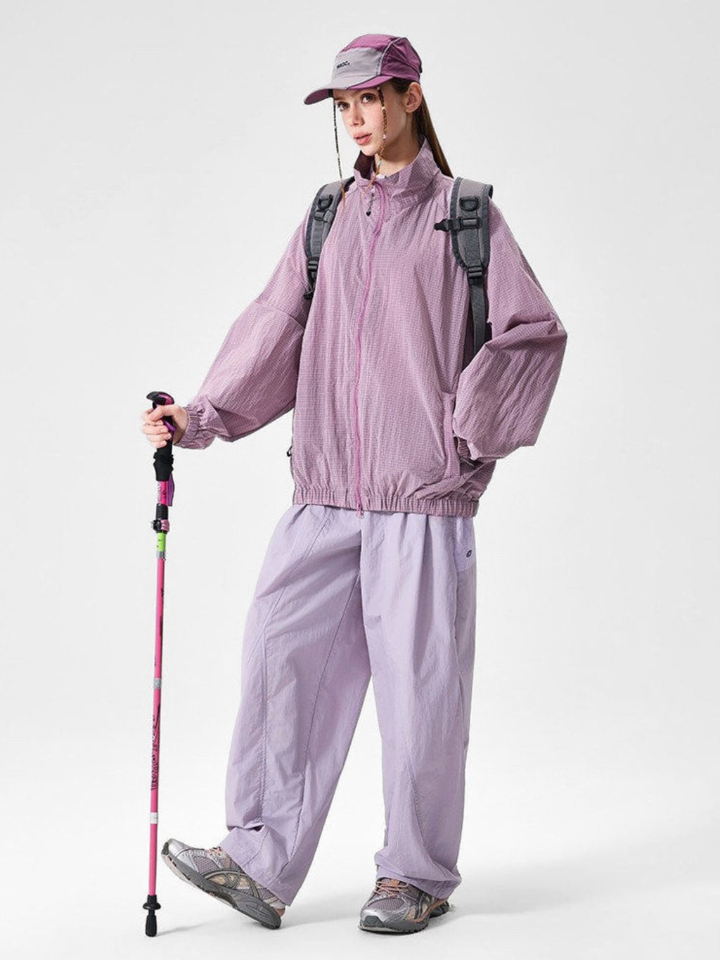 Earthline - Unisex UPF200+ Water-Repellent Breathable Stand Collar Jacket