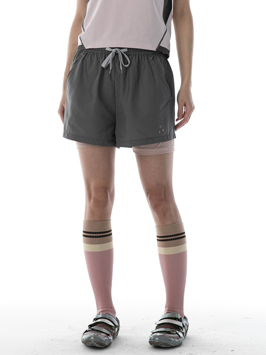 DryKit - Women's Double-Layer Quick-Dry Sports Shorts