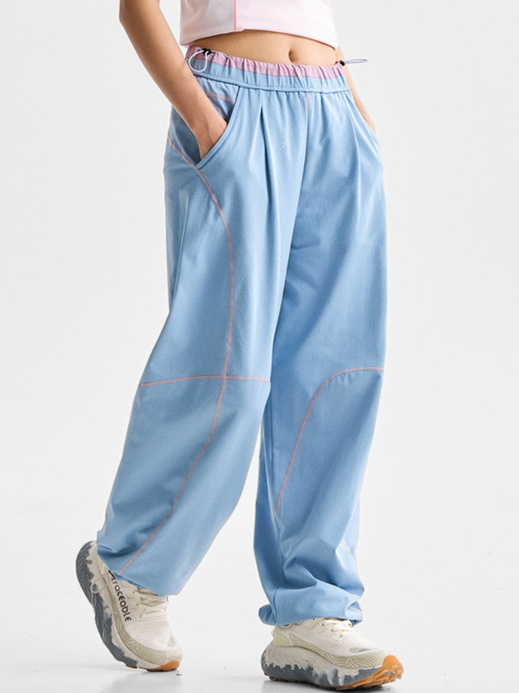 FlintPack - Unisex Water-Repellent Contrast Stitch Hiking Pants