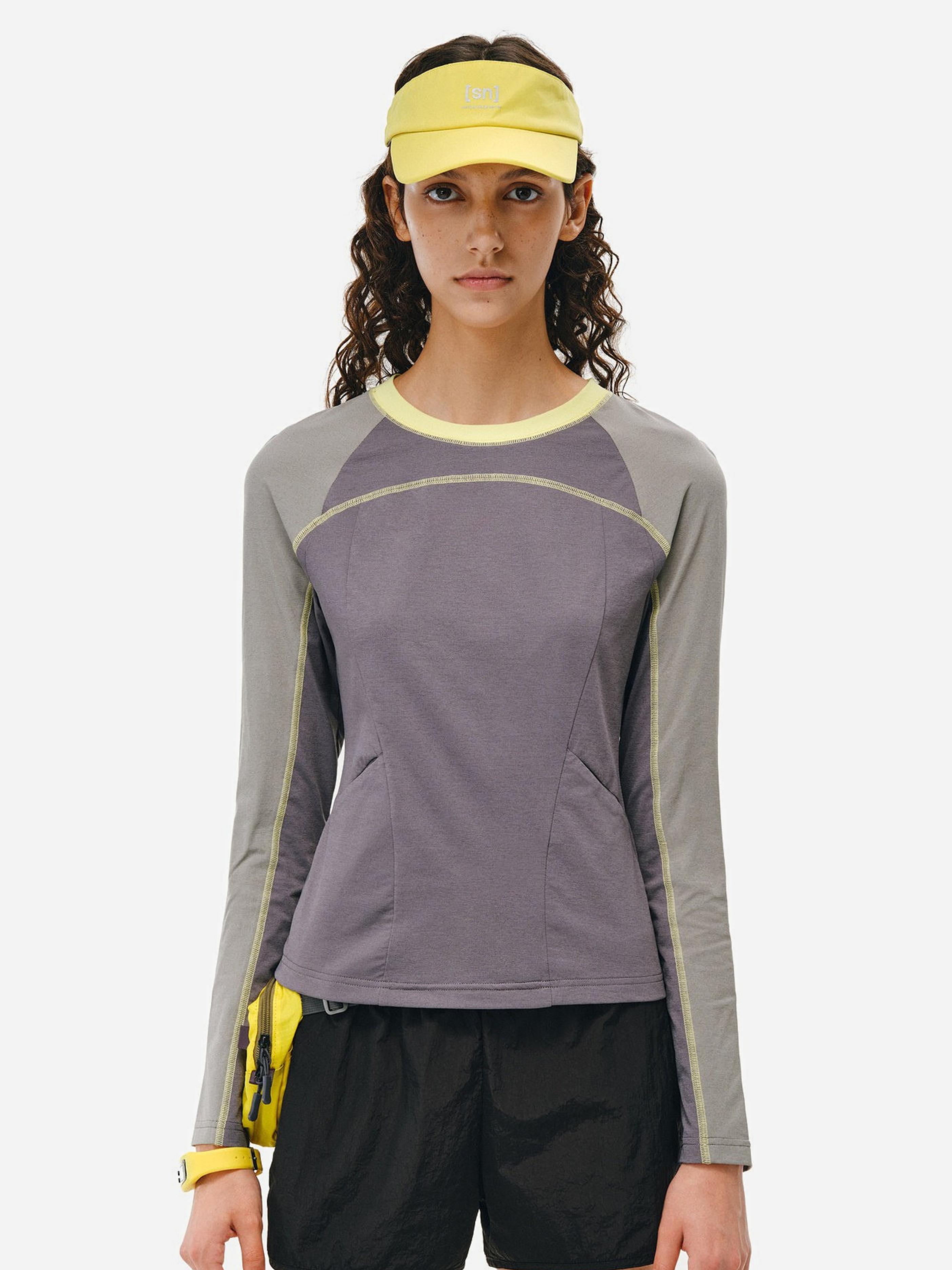 OwlPerch - Women's Color-Block Quick-Dry Long Sleeve T-Shirt