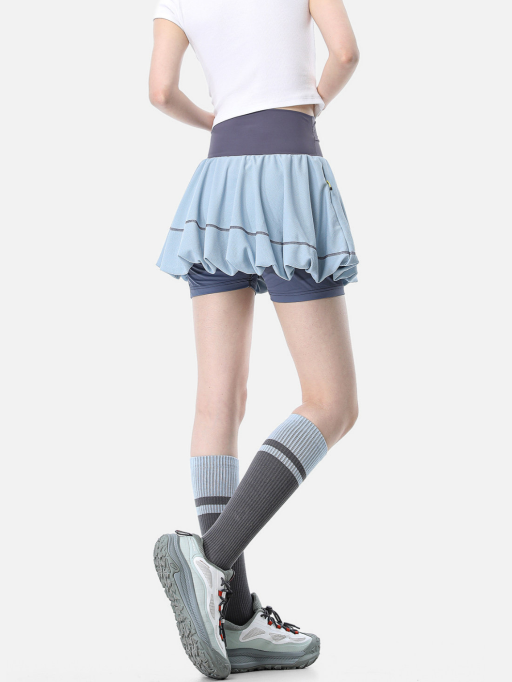 Boreax - Women's UV Protection Anti-Static 2-in-1 Bubble Skirt