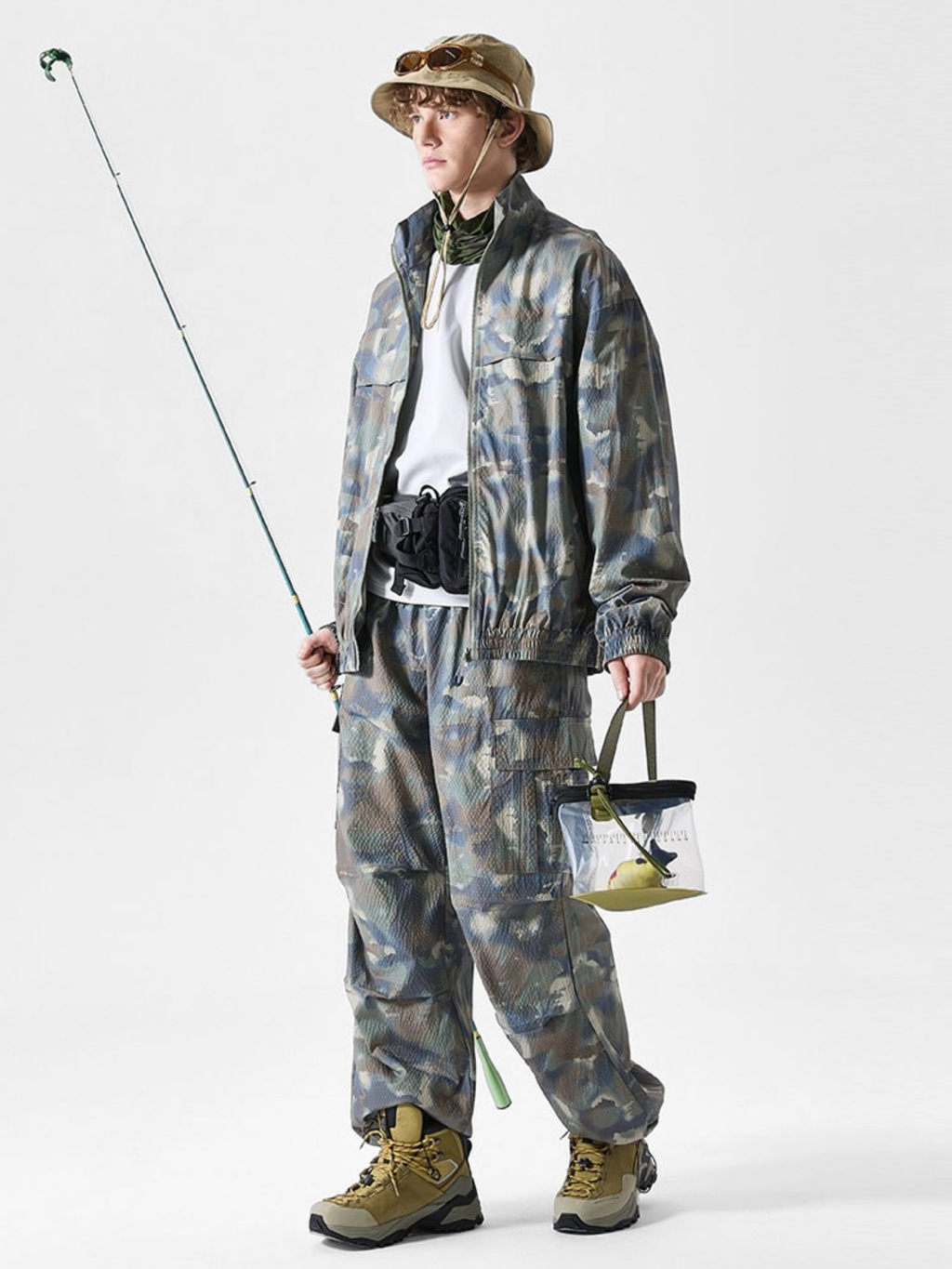 OwlCliff - Triple-Protection Water-Repellent Camo Cargo Pants