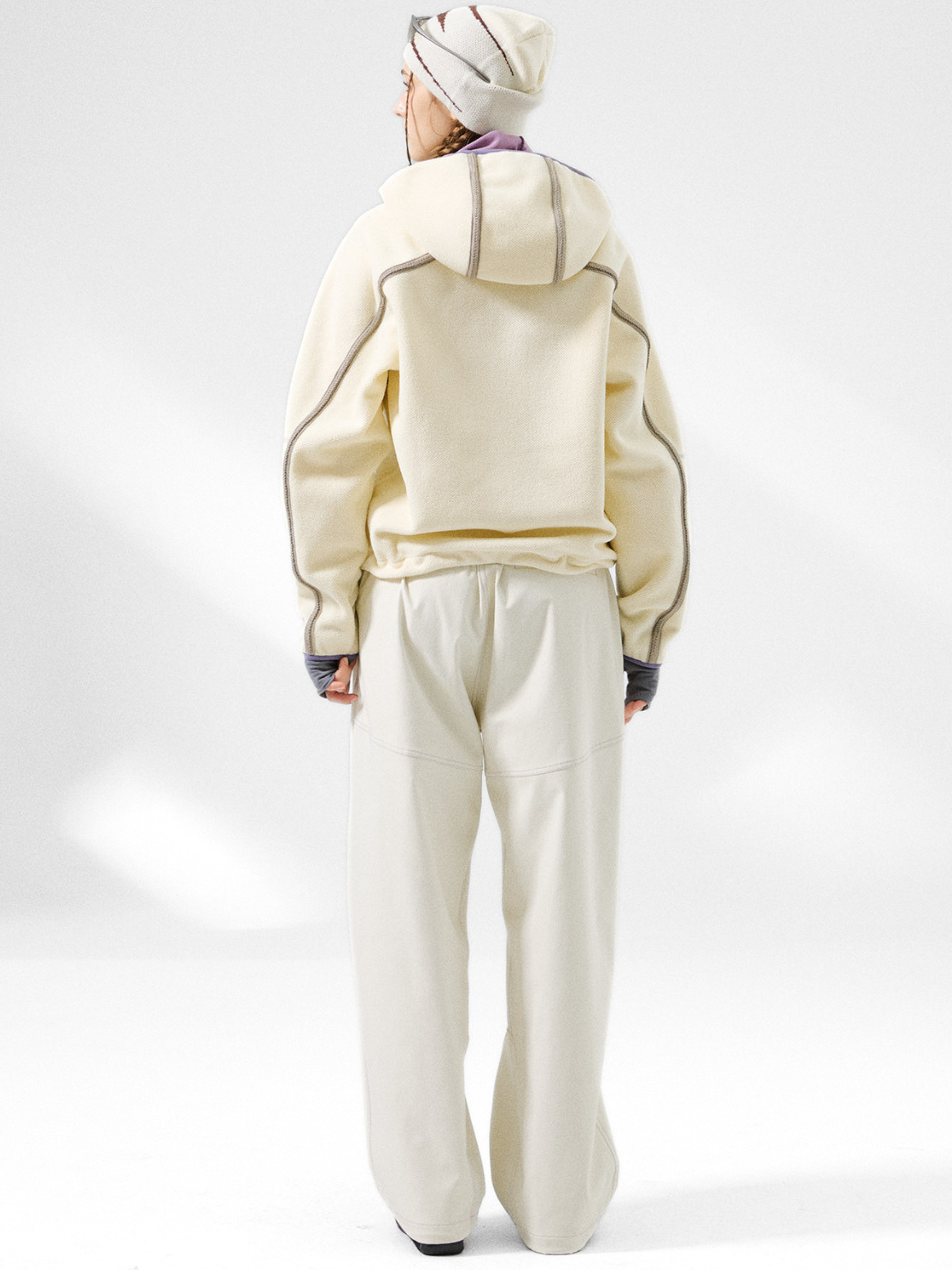 CrowPeak - Women's Colorblock Textured Zip-Up Jackets