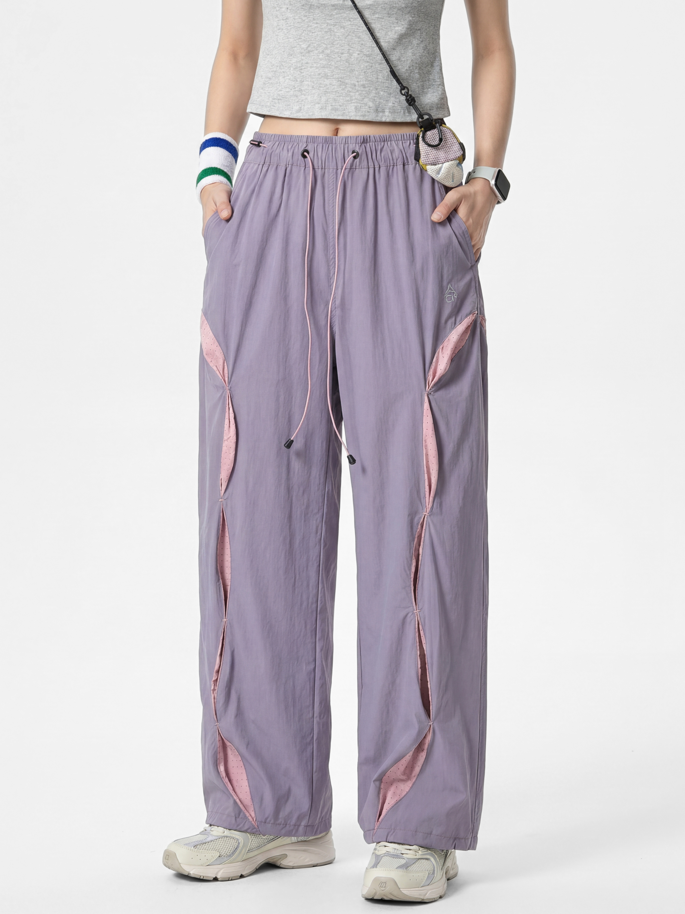 AlpineValley - UV-Resistant Water-Repellent Colorblock Cargo Pants