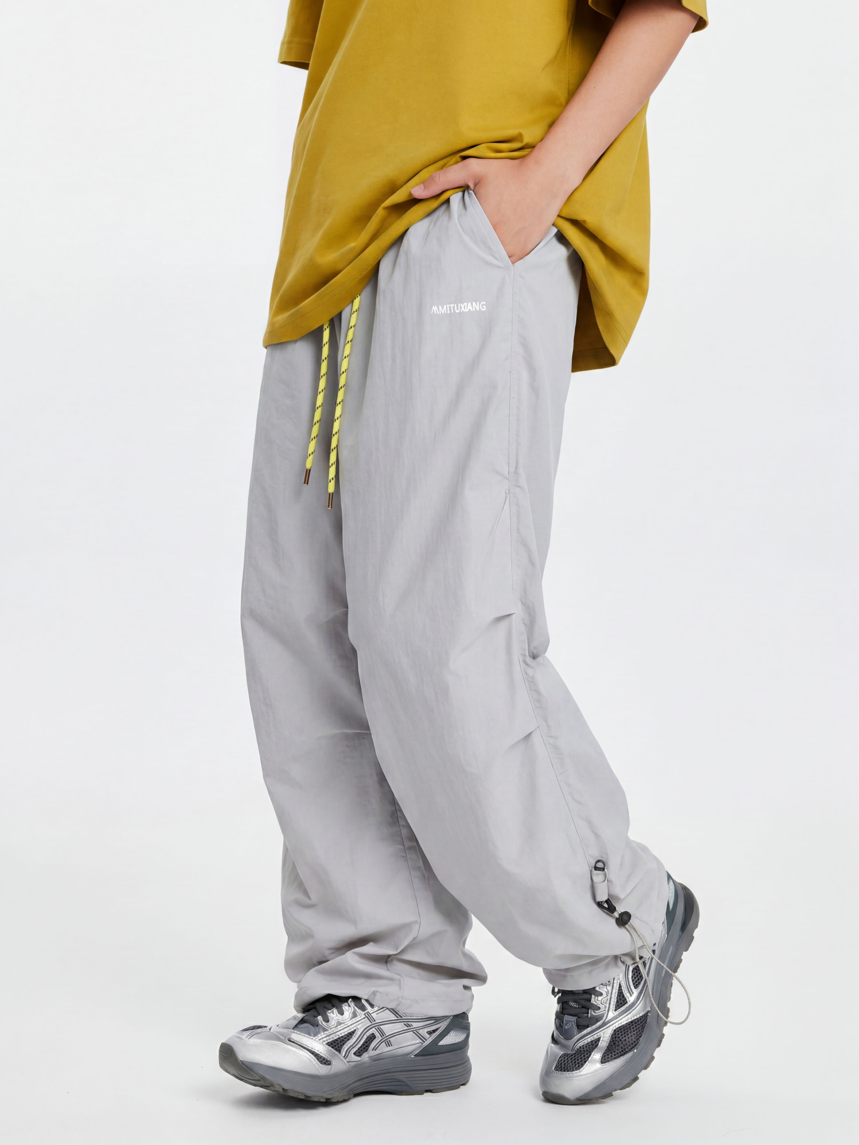 AlpTrail - Unisex Lightweight Windproof Water-Repellent Shell Pants