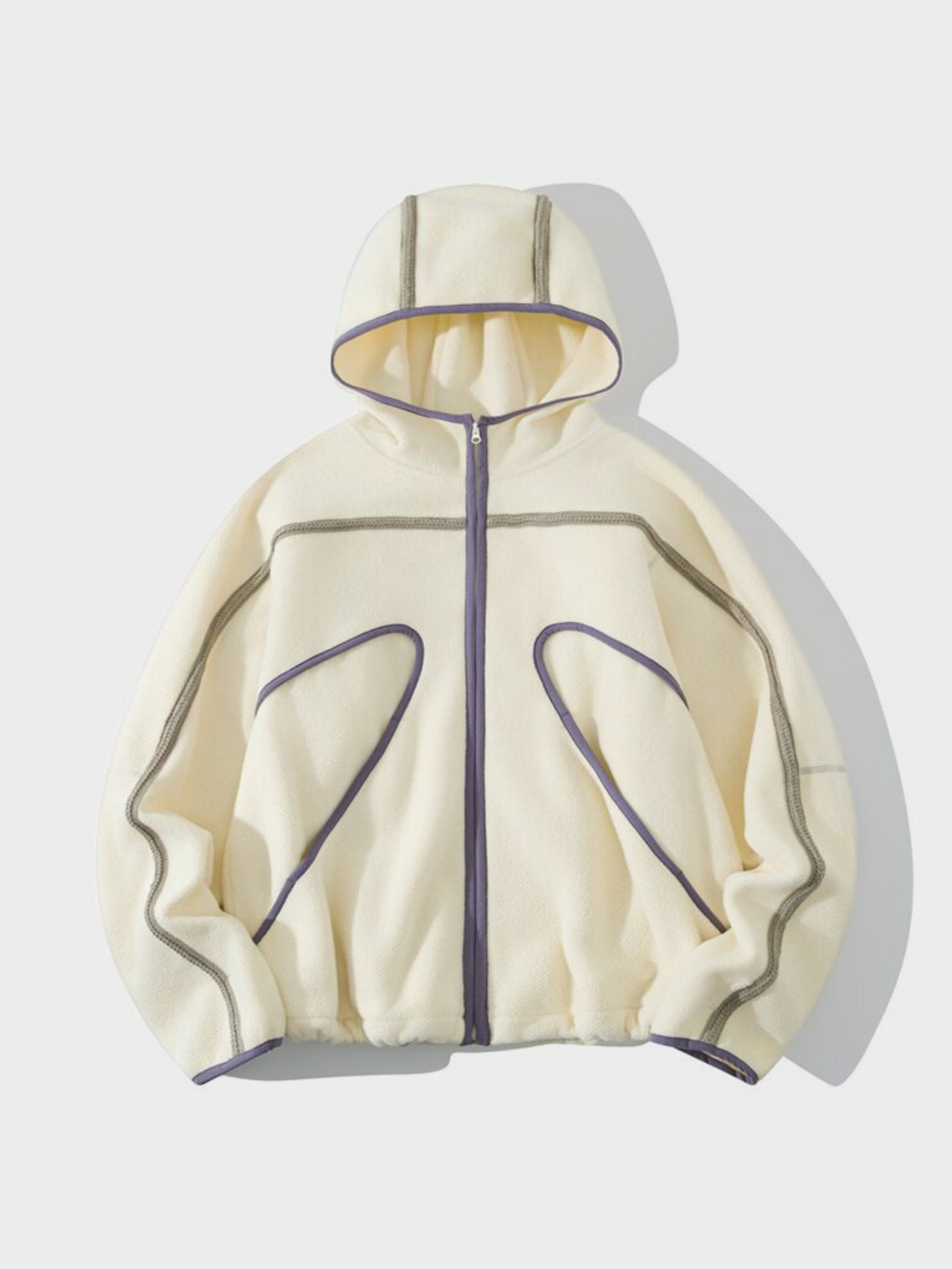 CrowPeak - Women's Colorblock Textured Zip-Up Jackets