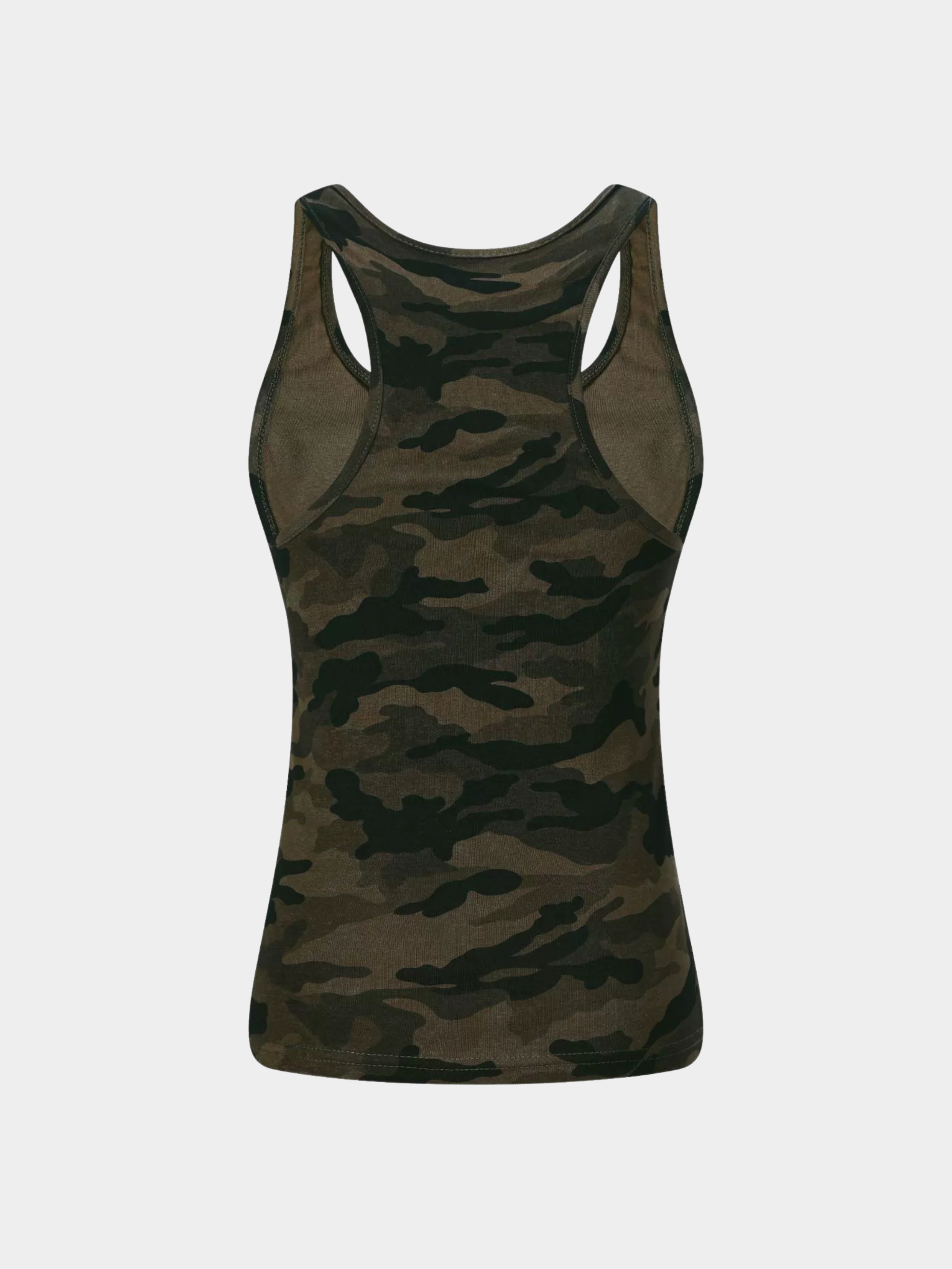 FoxTank - Women's Studded Camo Tank Top