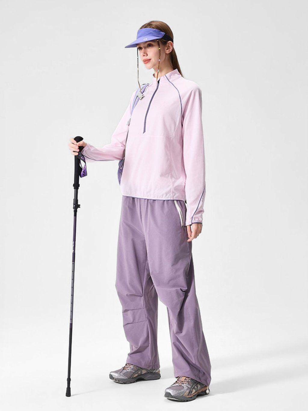 Snappy - Unisex Moisture-Wicking Quick-Dry Half-Zip Long Sleeve T-Shirt