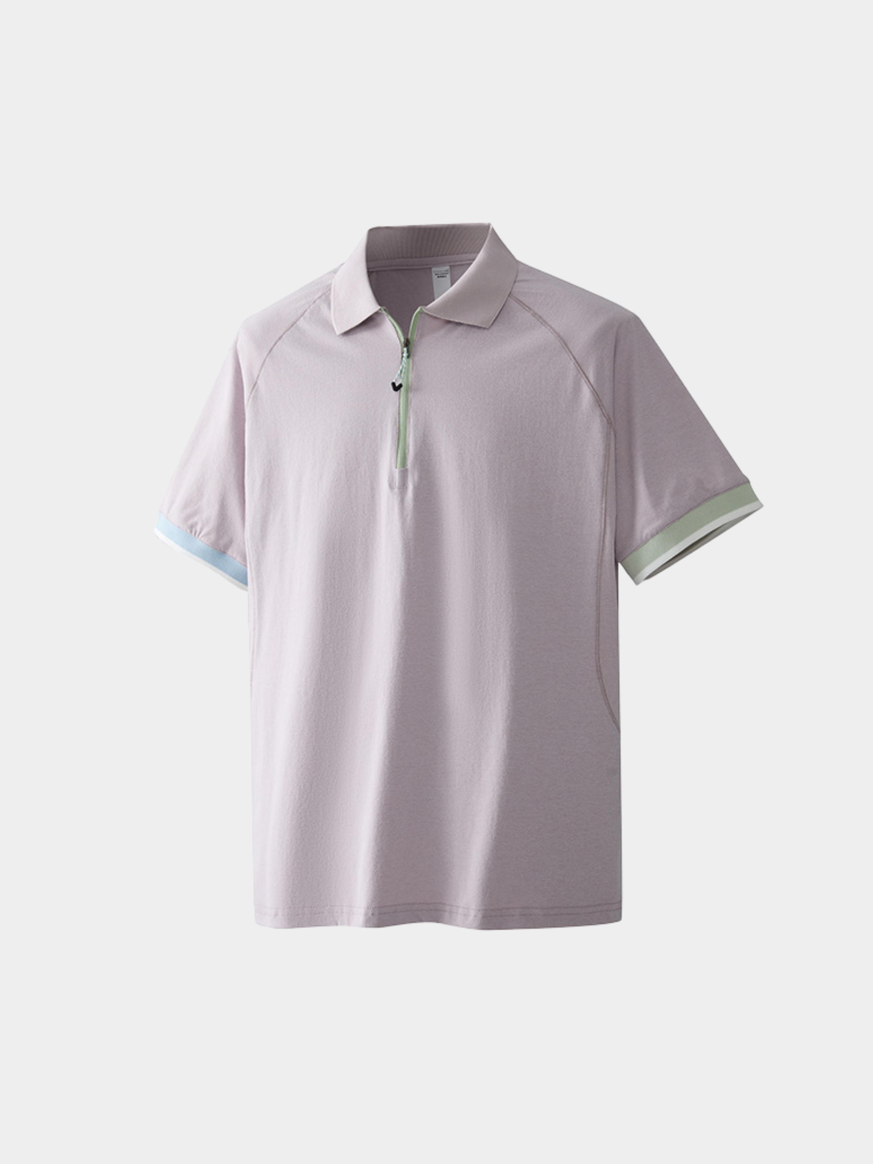 ChillFlask - Antibacterial Quick-Dry Half-Zip Polo T-Shirt