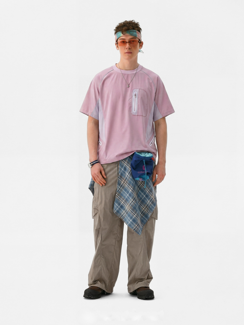 LightFlare - Unisex Colorblock Mesh Breathable Quick-Dry T-Shirt