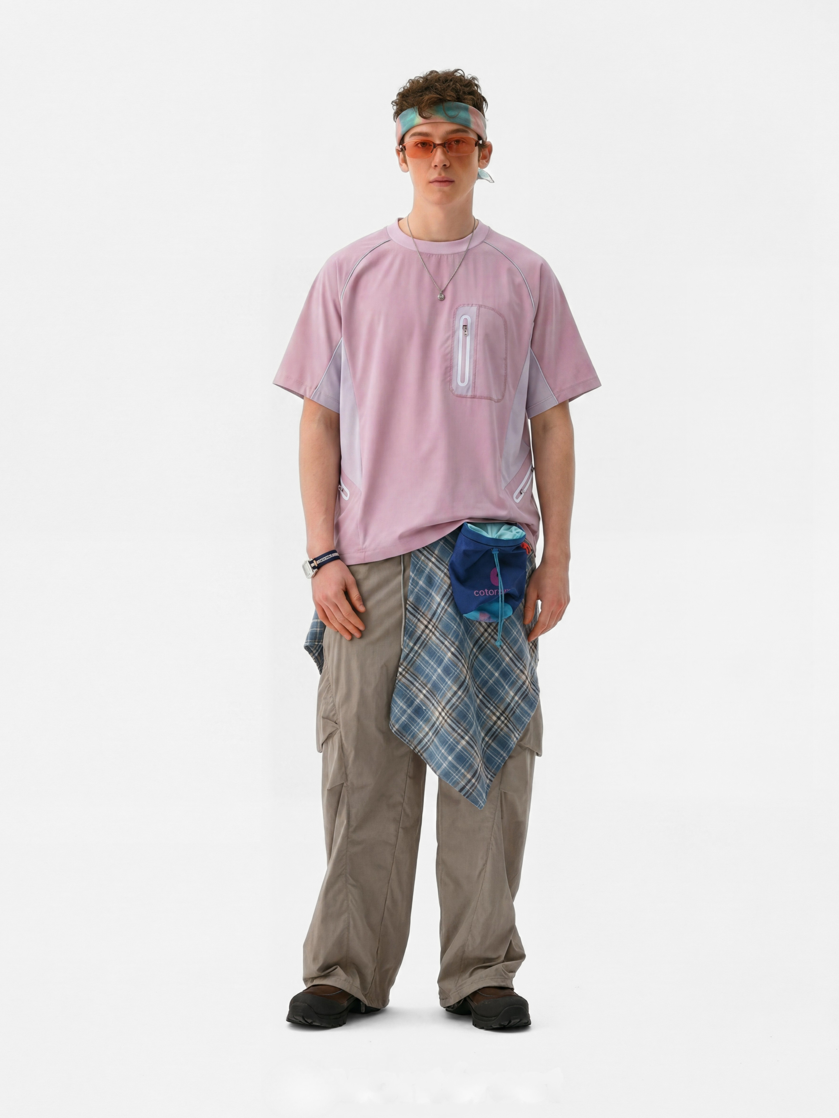LightFlare - Unisex Colorblock Mesh Breathable Quick-Dry T-Shirt