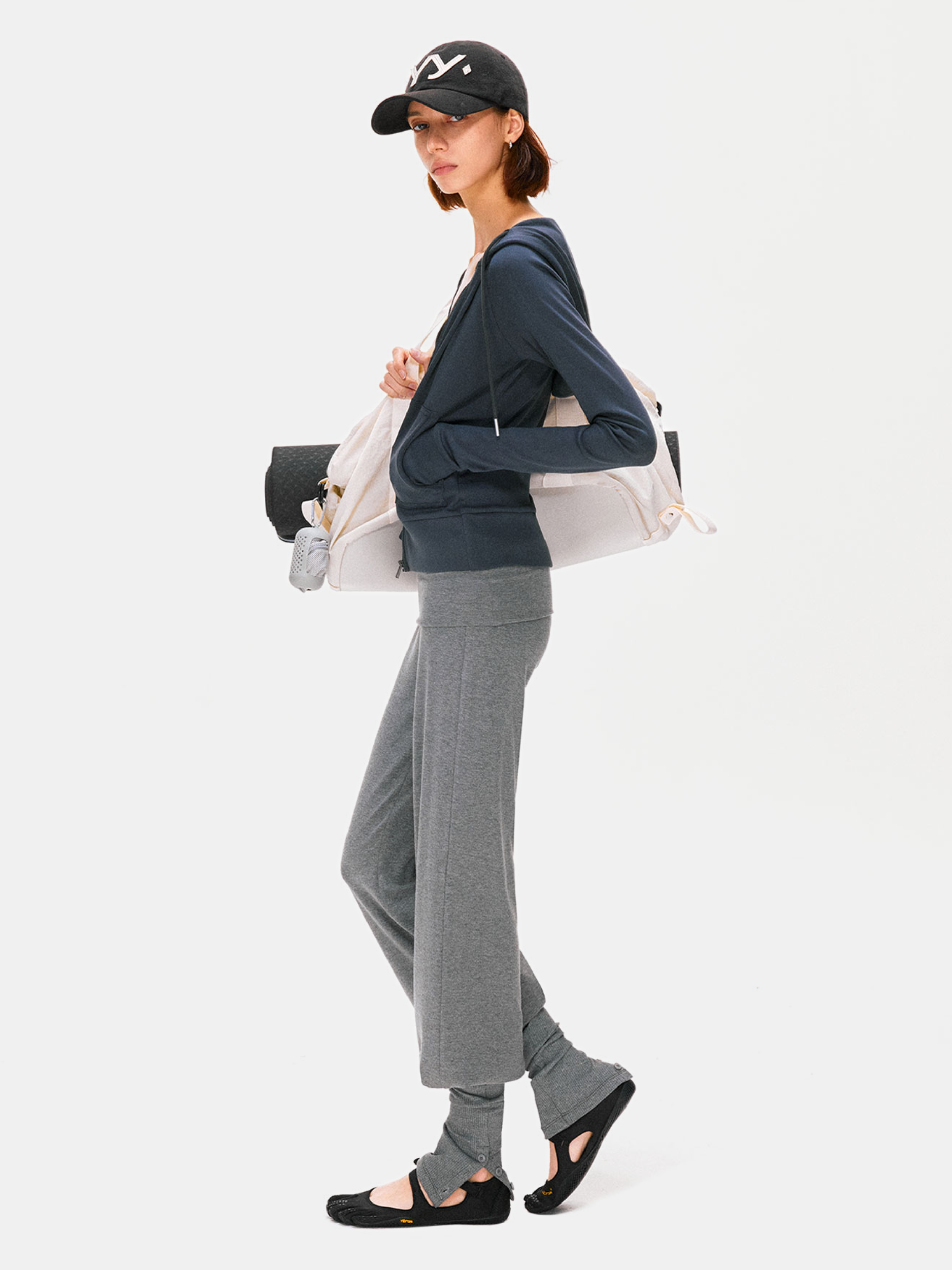Hallowbrook - Women's Detachable Sock-Cuff Convertible Sweatpants