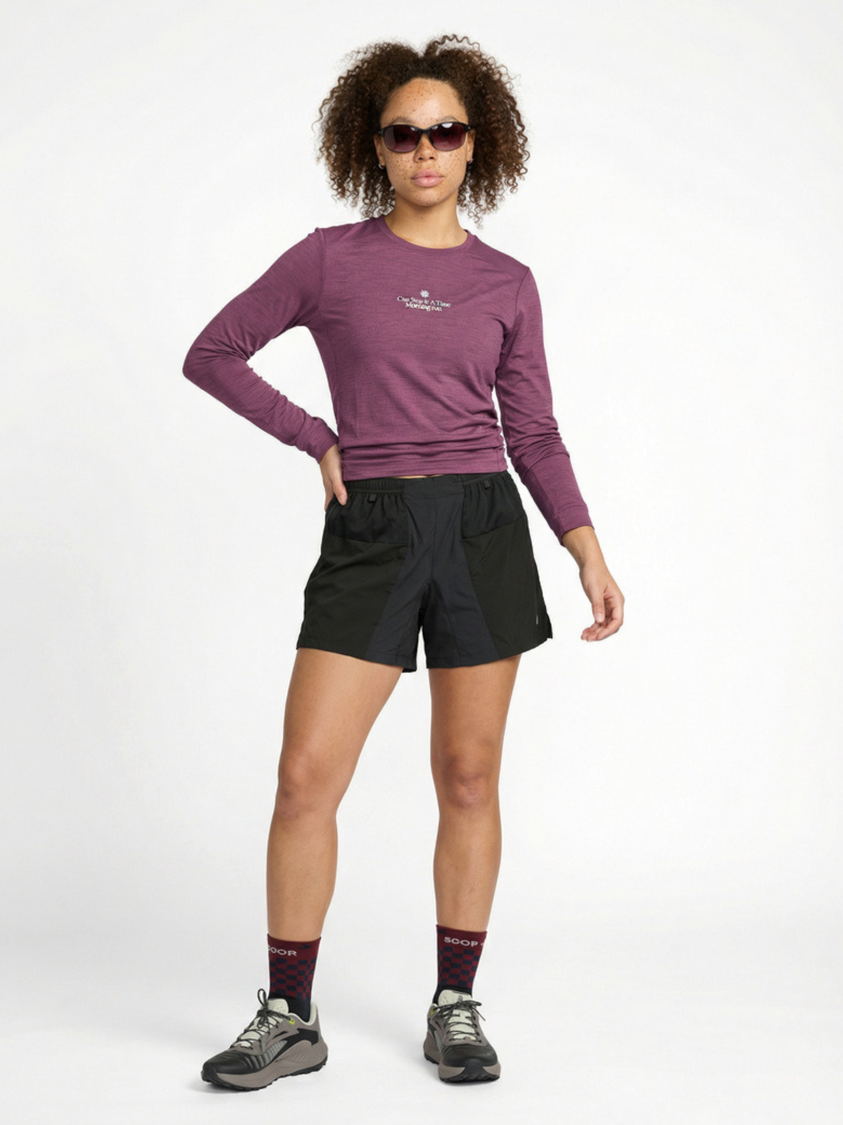 IronTote - Women's Quick-Dry Graphic Totem Long Sleeve T-Shirt