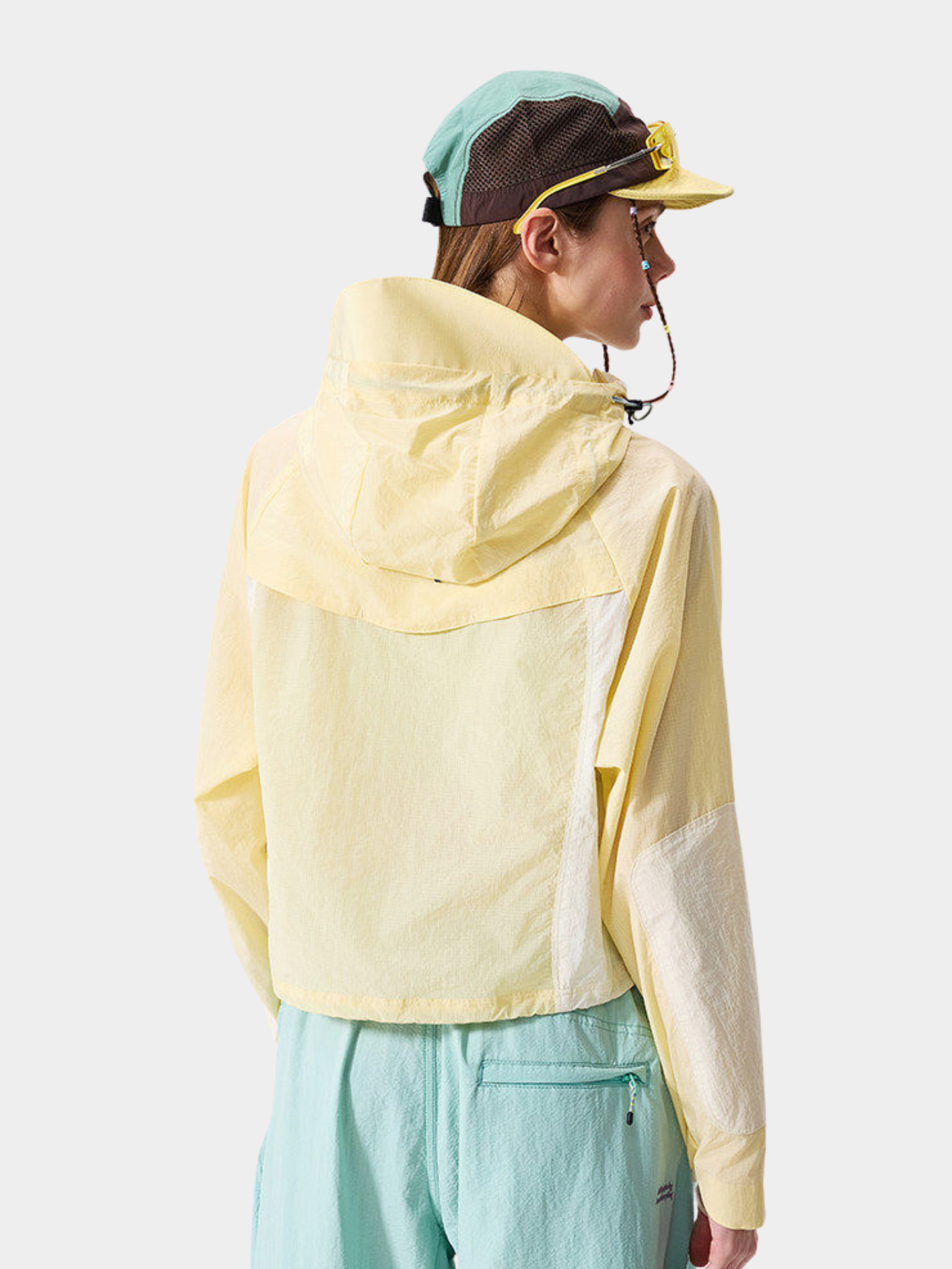 FrostFold - Women's UPF50+ Cropped Hooded Sun Protection Jacket