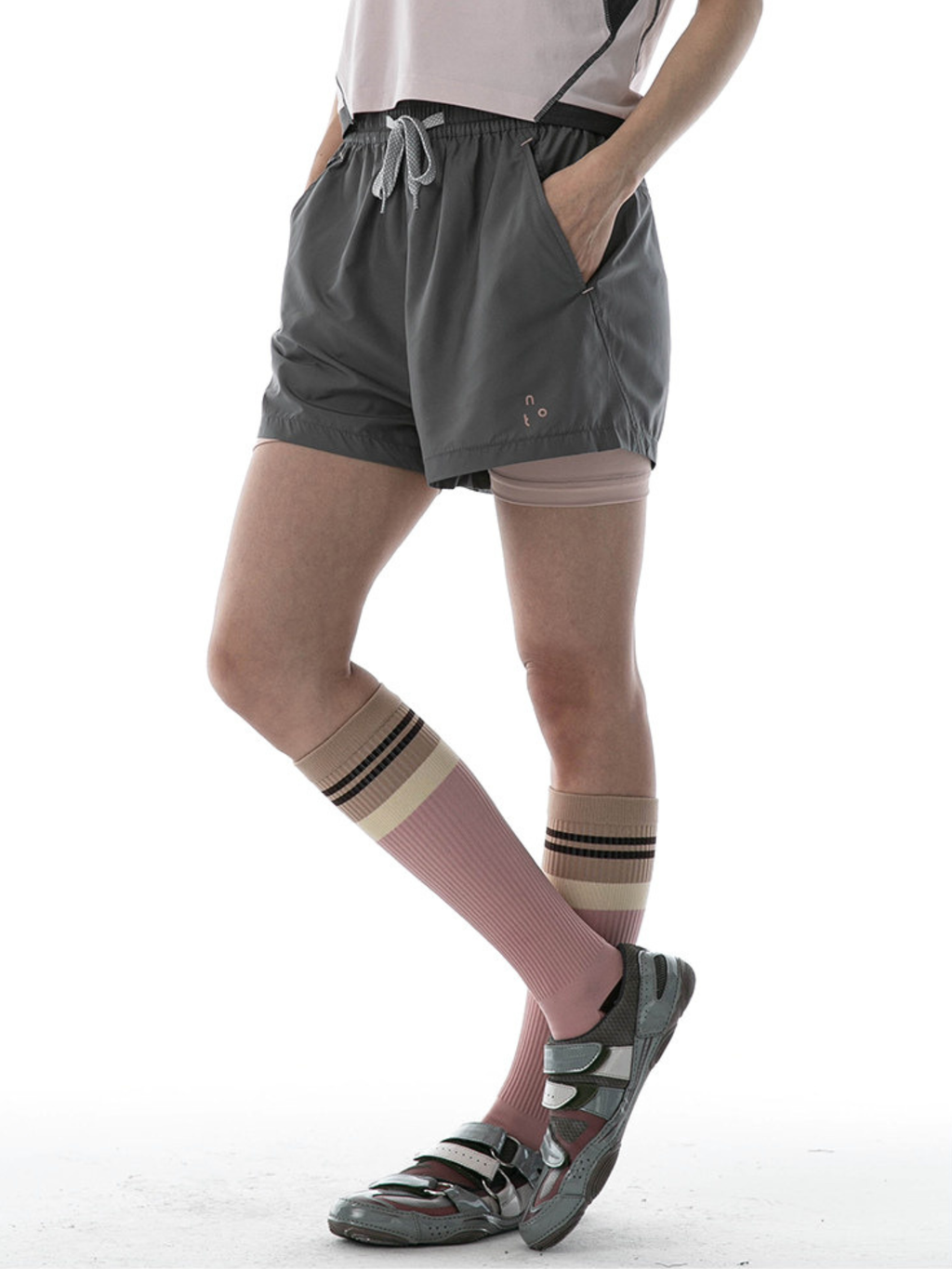 DryKit - Women's Double-Layer Quick-Dry Sports Shorts