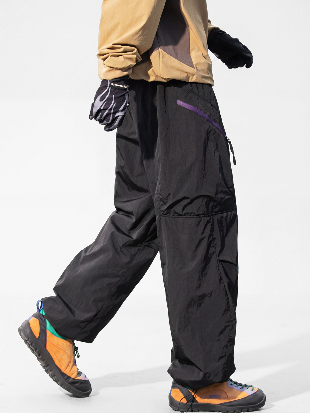 AlpRidge - Men's Water-Repellent Durable Shell Cargo Pants