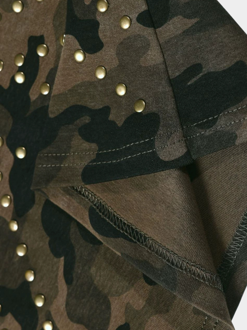 FoxTank - Women's Studded Camo Tank Top