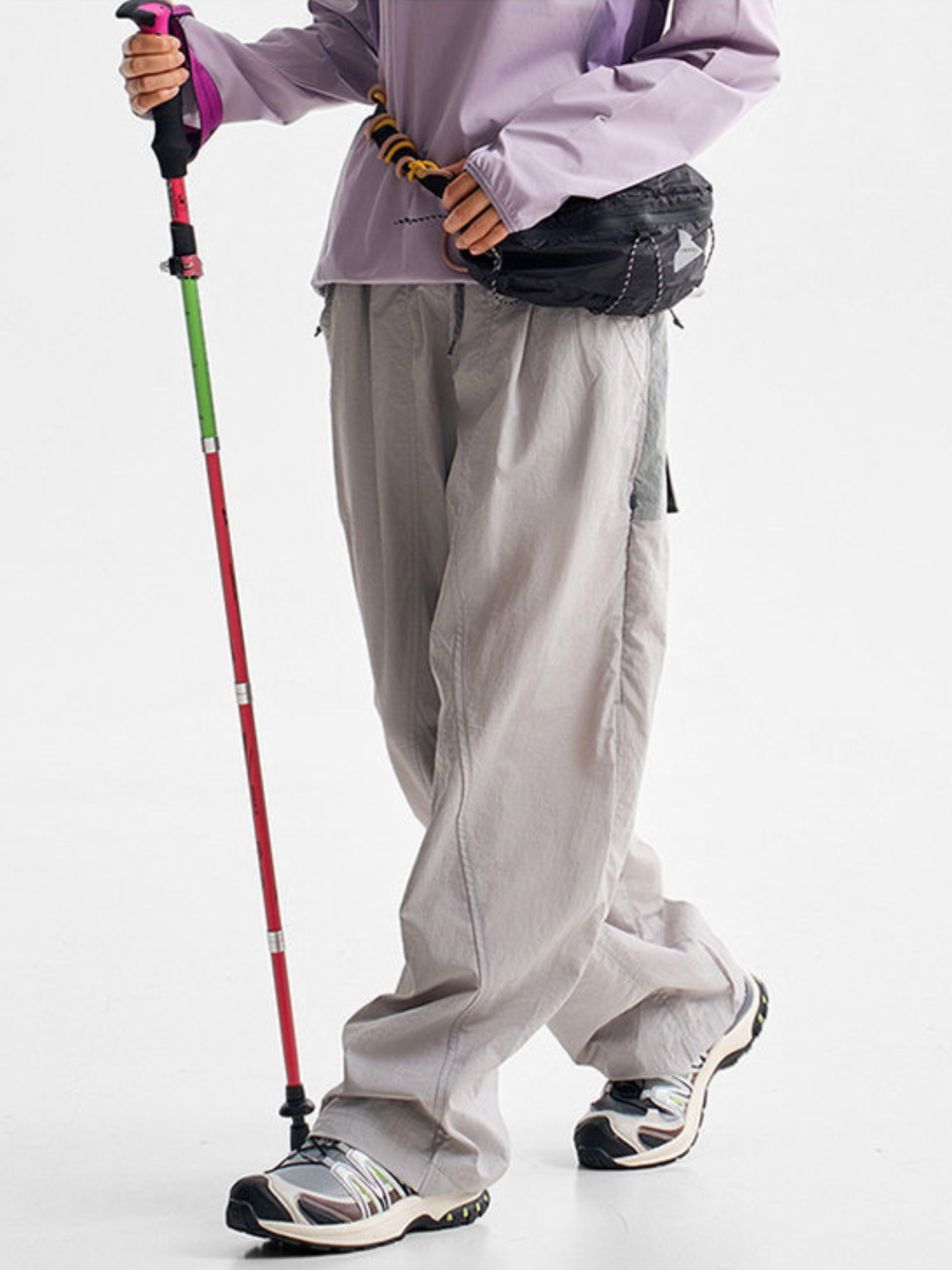 OwlRush - Unisex Water-Repellent Quick-Dry Contrast Paratrooper Pants