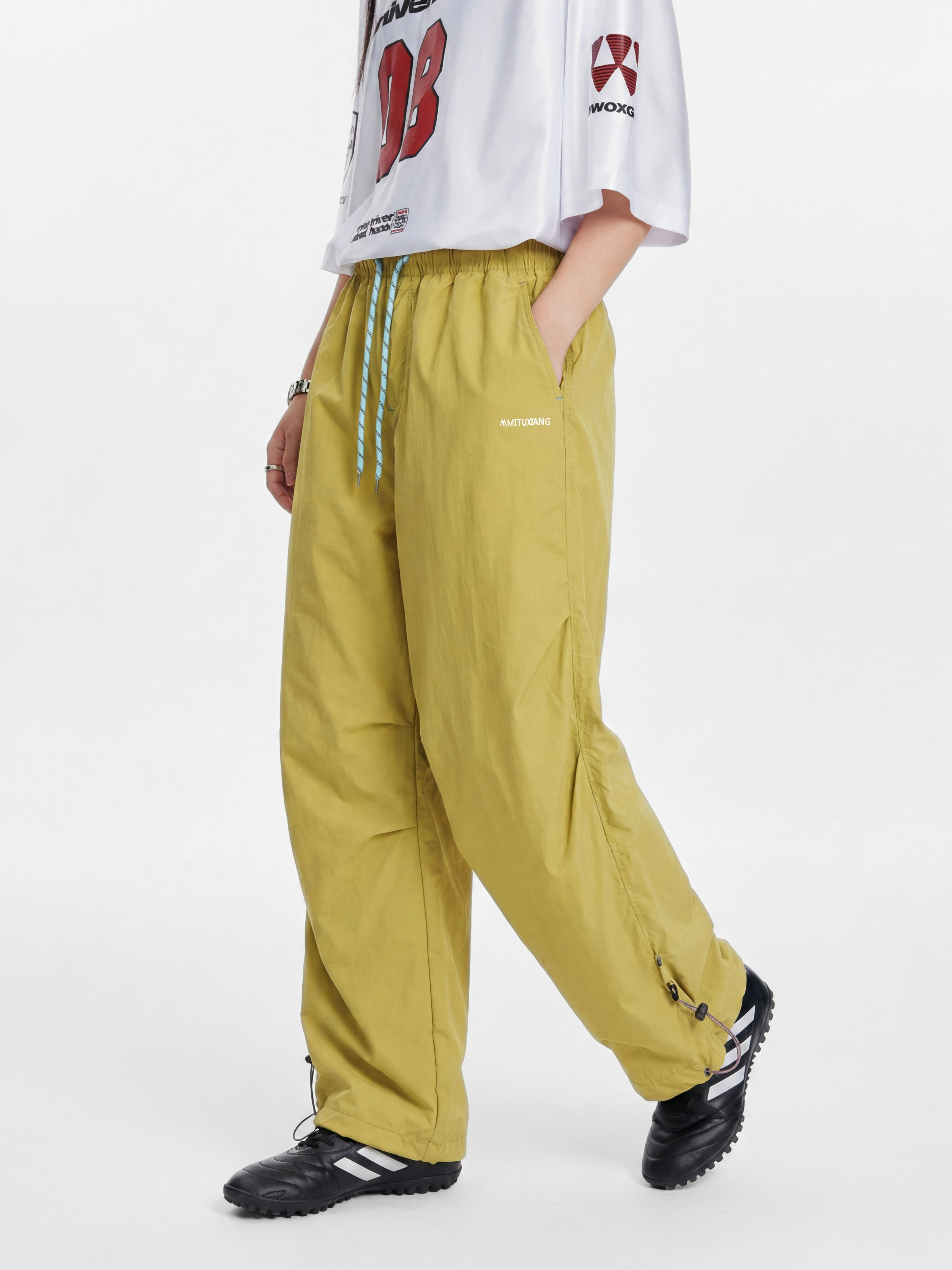 AlpTrail - Unisex Lightweight Windproof Water-Repellent Shell Pants