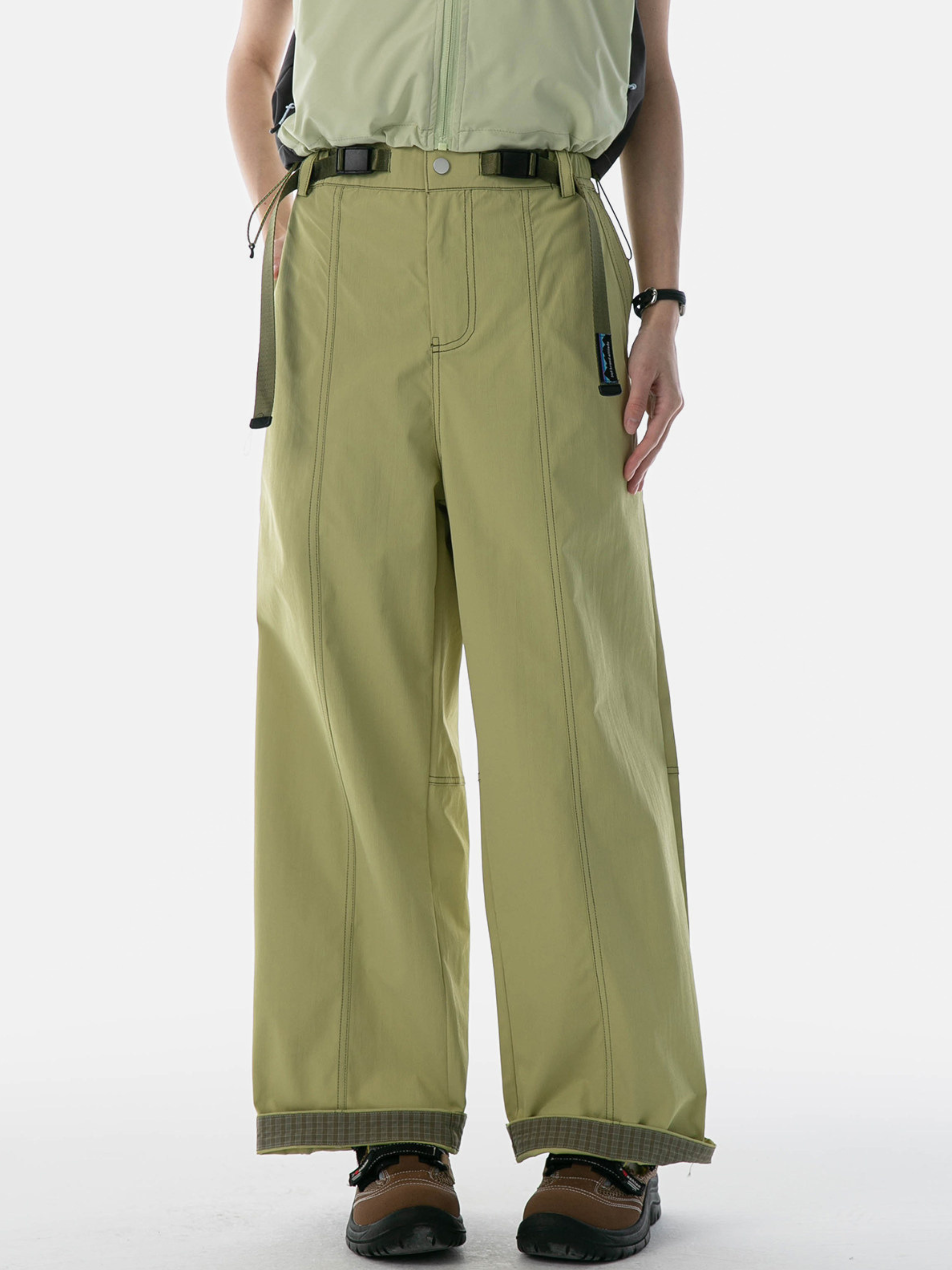 Vellax - Women's Water-Repellent Straight-Leg Utility Pants