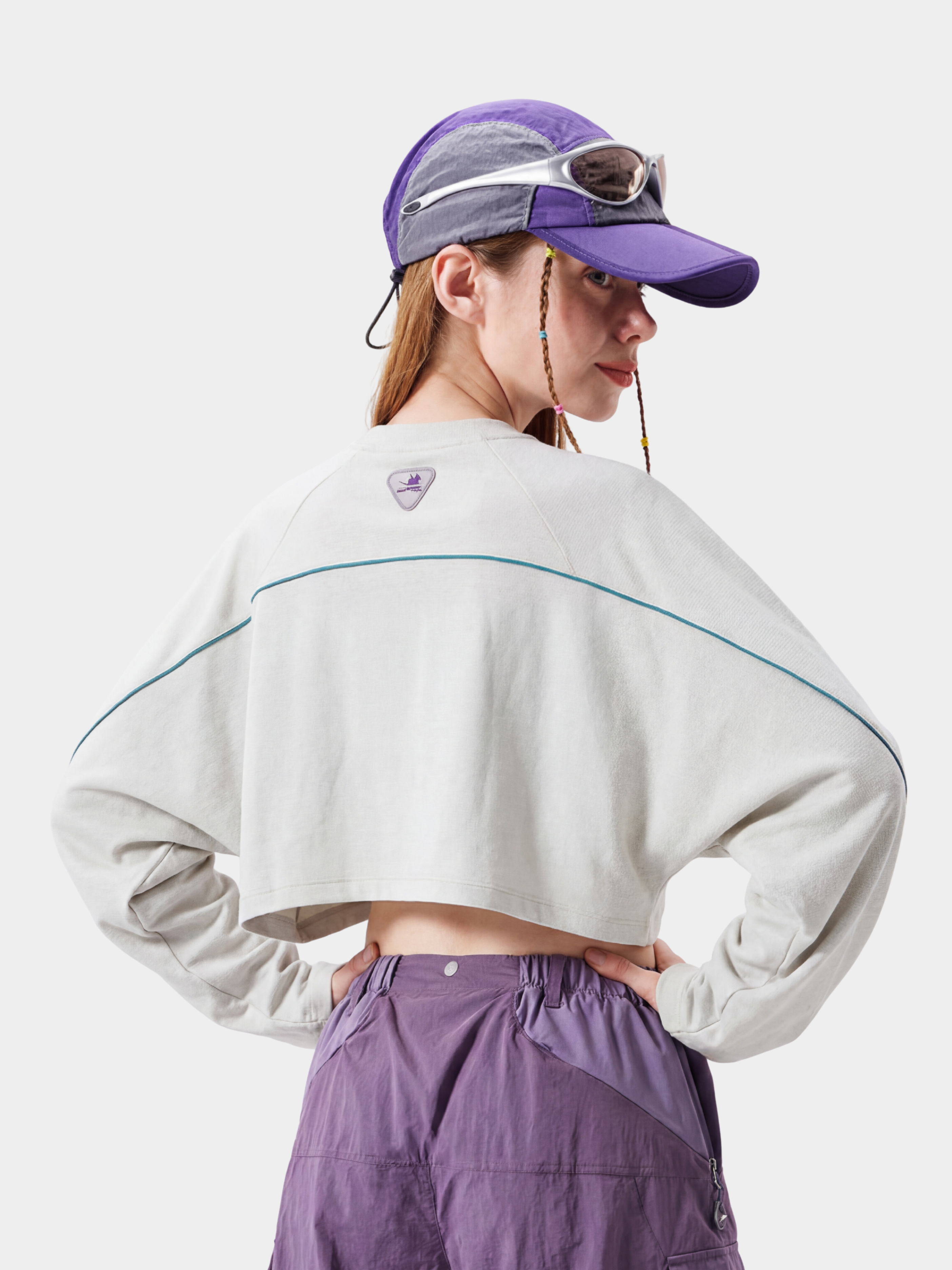 Crossland - Women's Lightweight Breathable Quick-Dry Cropped Long Sleeve
