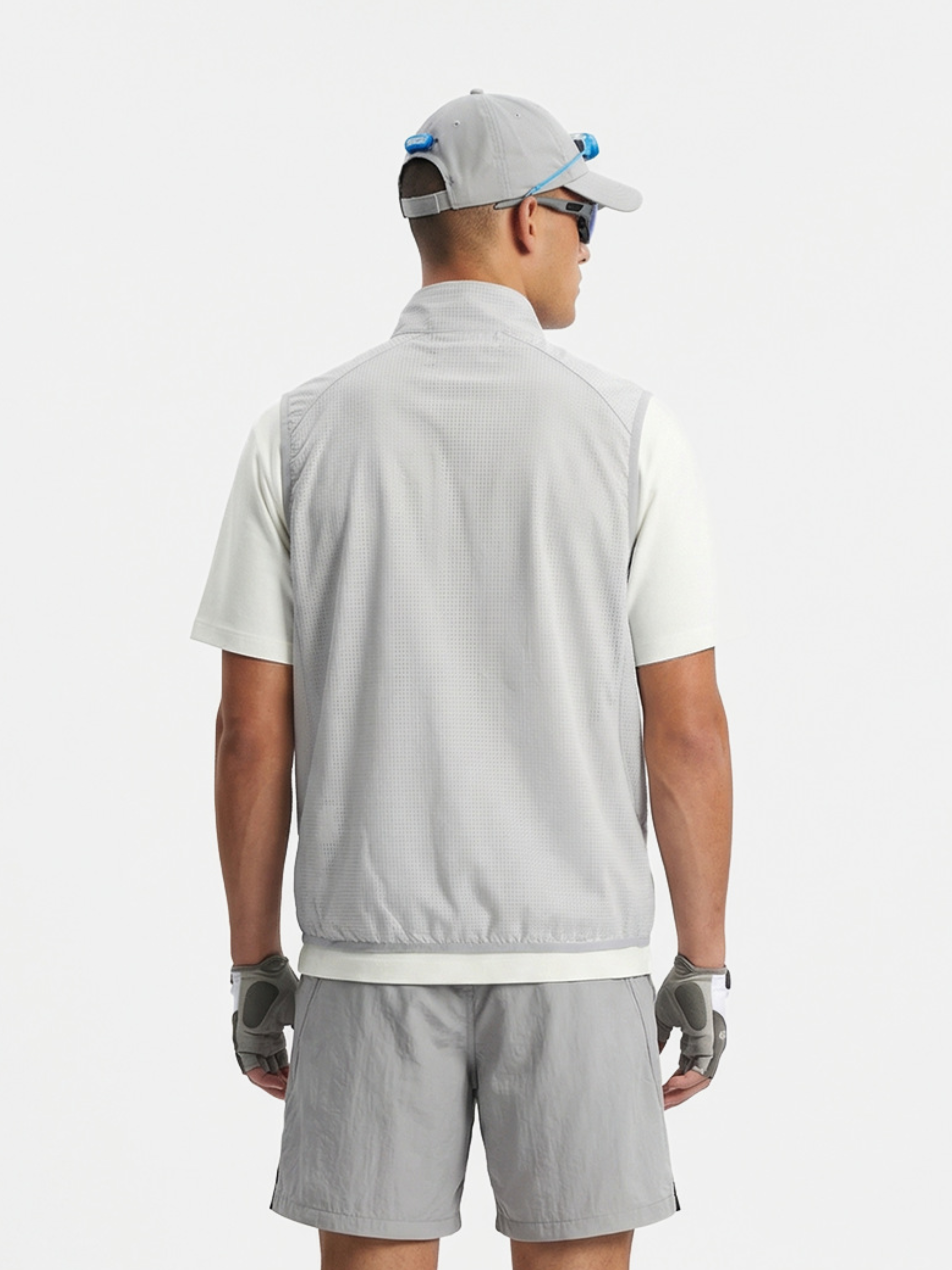 FoxCliff - Lightweight Perforated Mesh Breathable Zip Vest