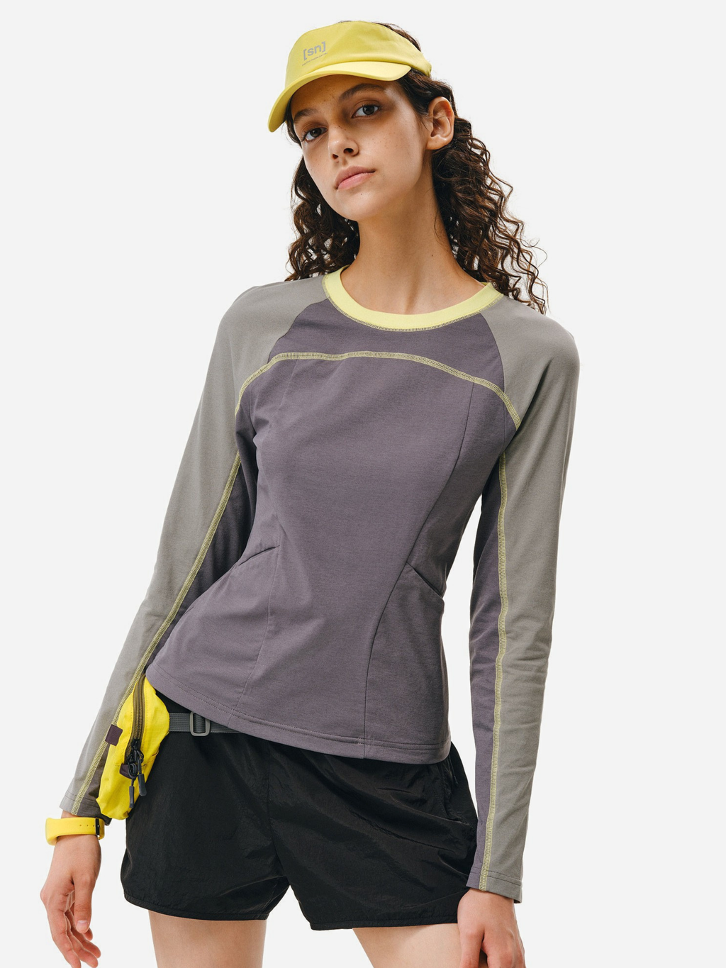 OwlPerch - Women's Color-Block Quick-Dry Long Sleeve T-Shirt
