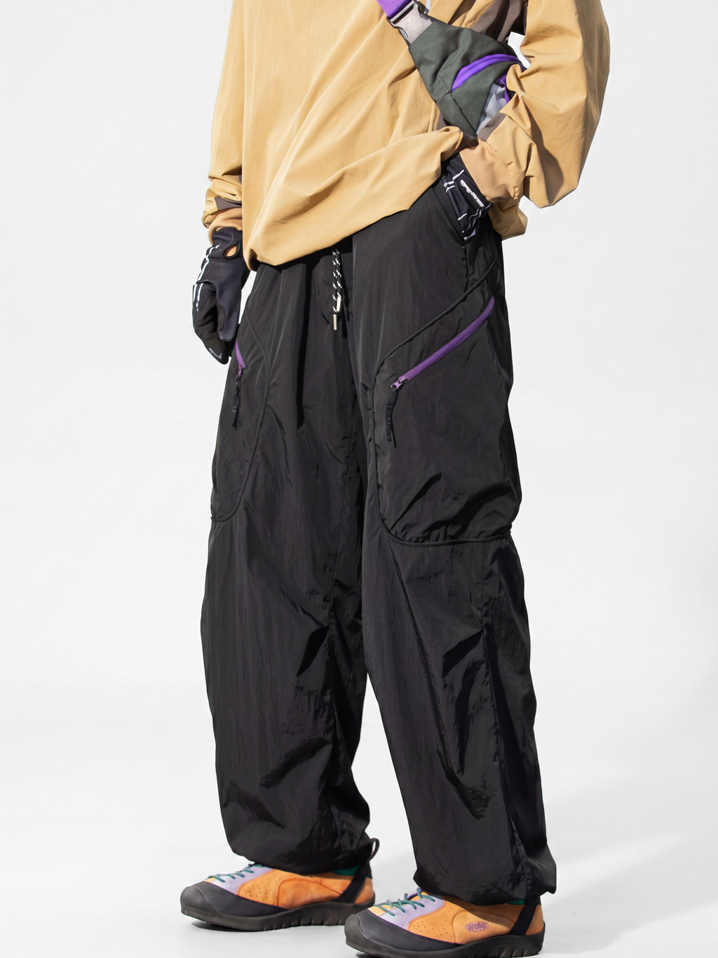 AlpRidge - Men's Water-Repellent Durable Shell Cargo Pants
