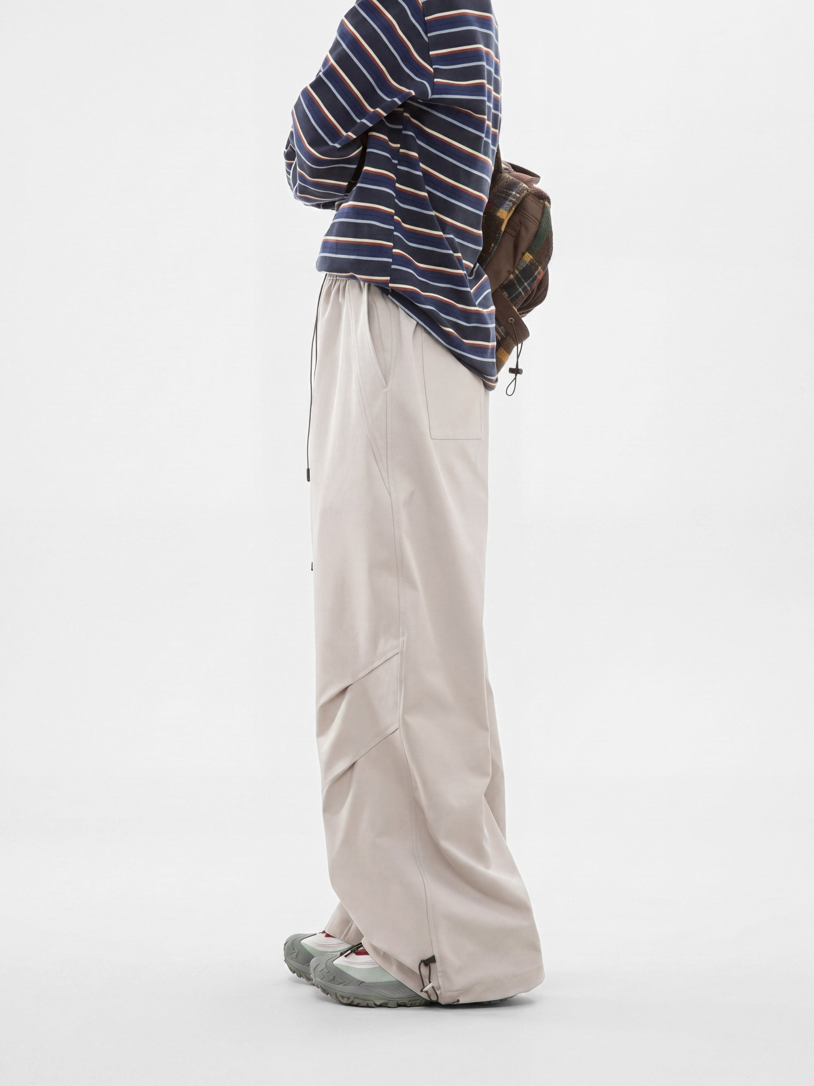 FlintPeak - Unisex Ruched Drawstring Utility Pants