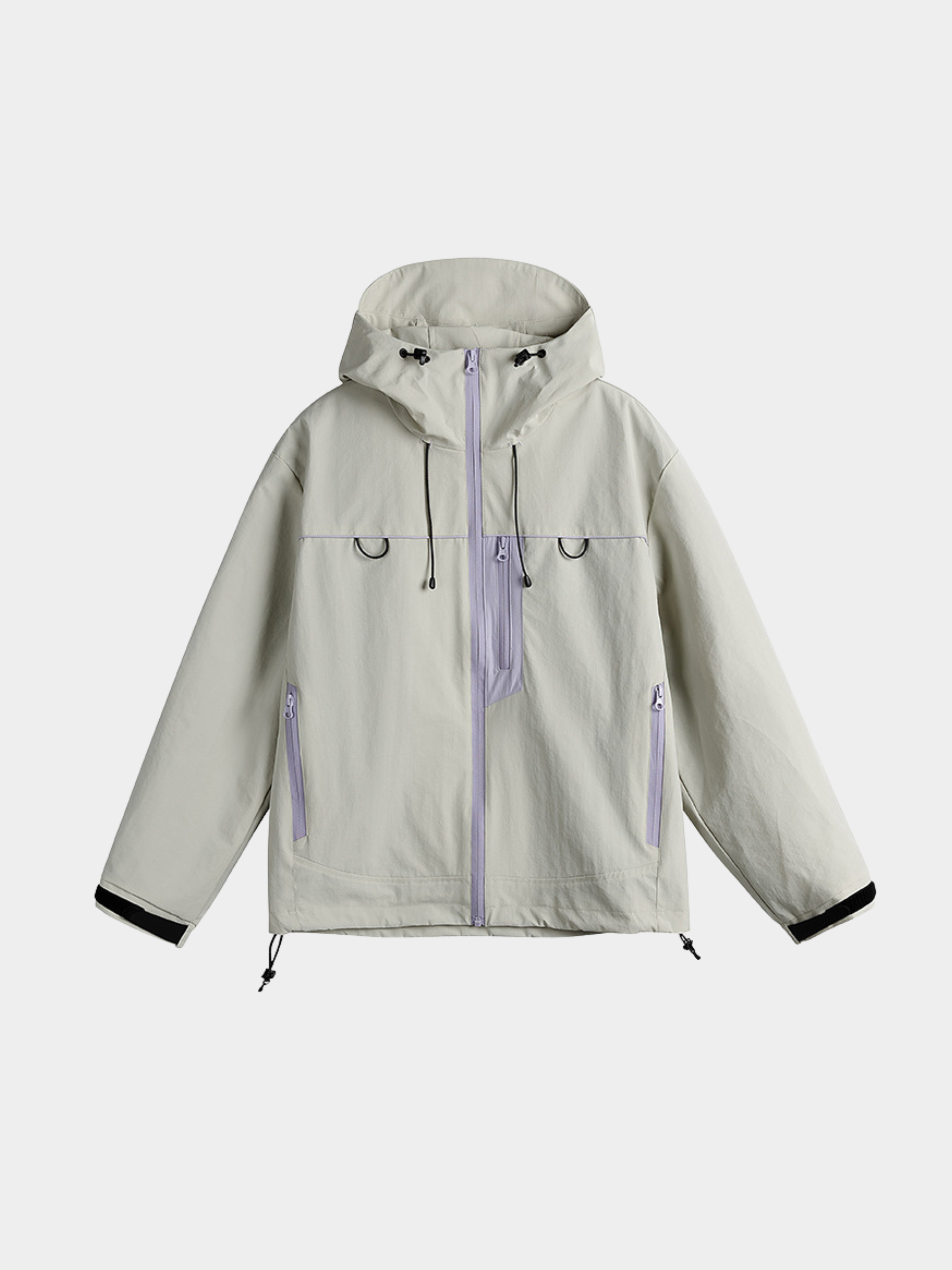 Ashgleam - Women's Water-Repellent Windproof Cropped Shell Jacket
