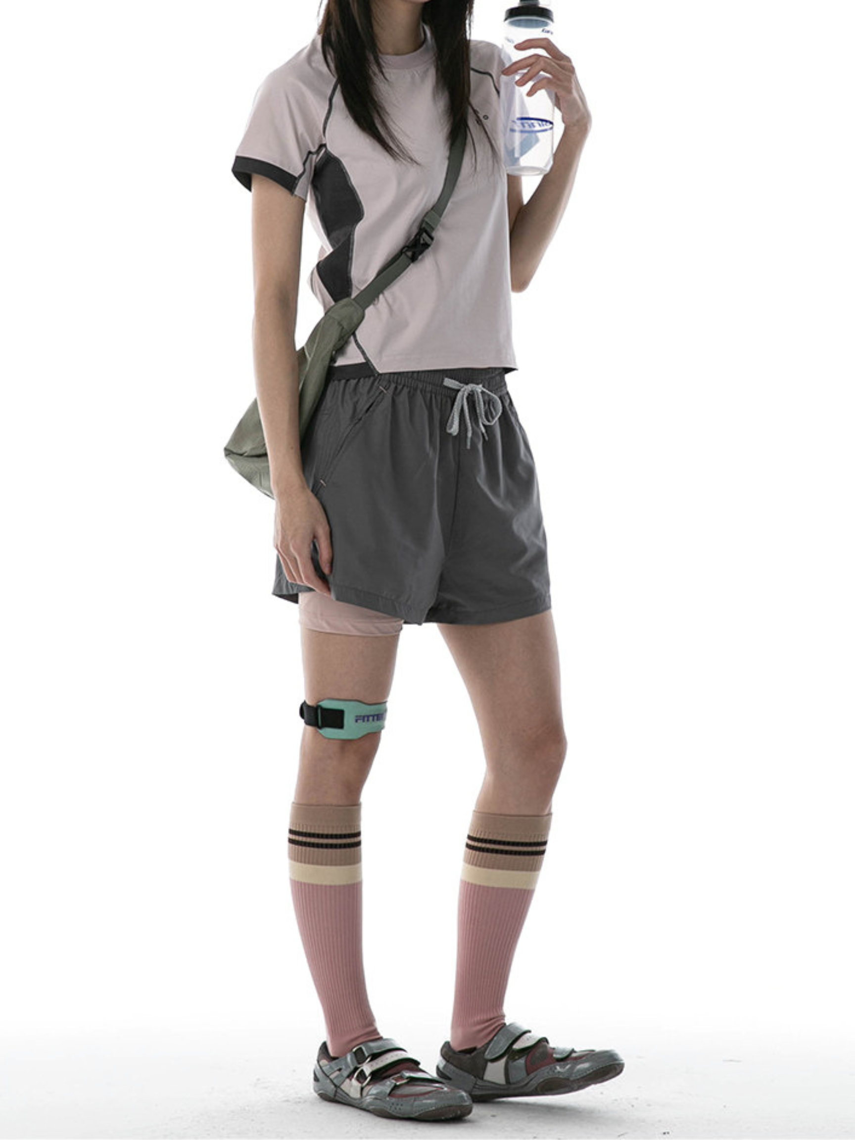 DryKit - Women's Double-Layer Quick-Dry Sports Shorts