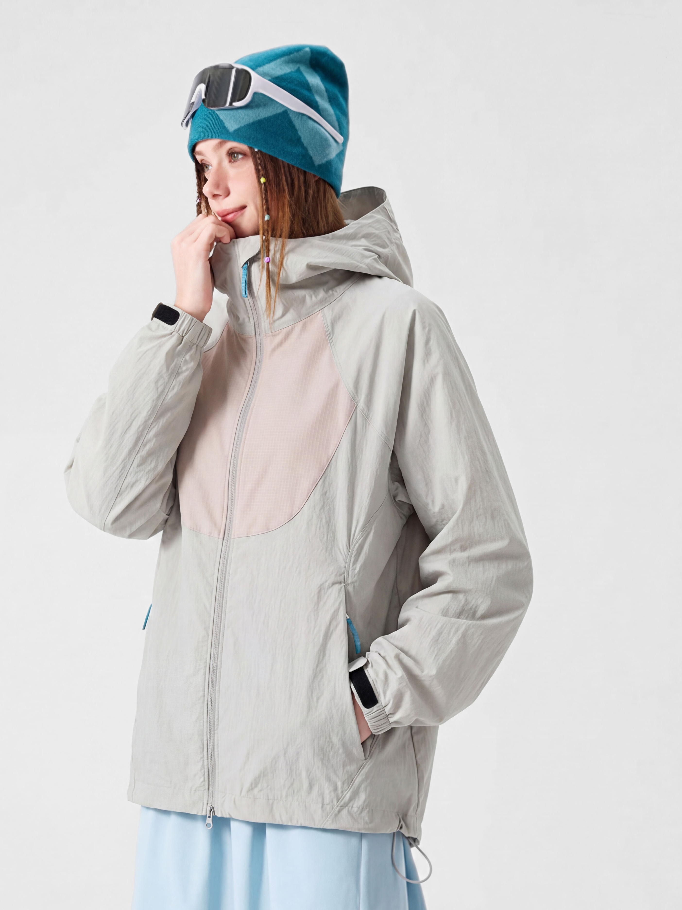 Ashbasin - Women's UPF50+ Lightweight Water-Repellent Sun Protection Jacket