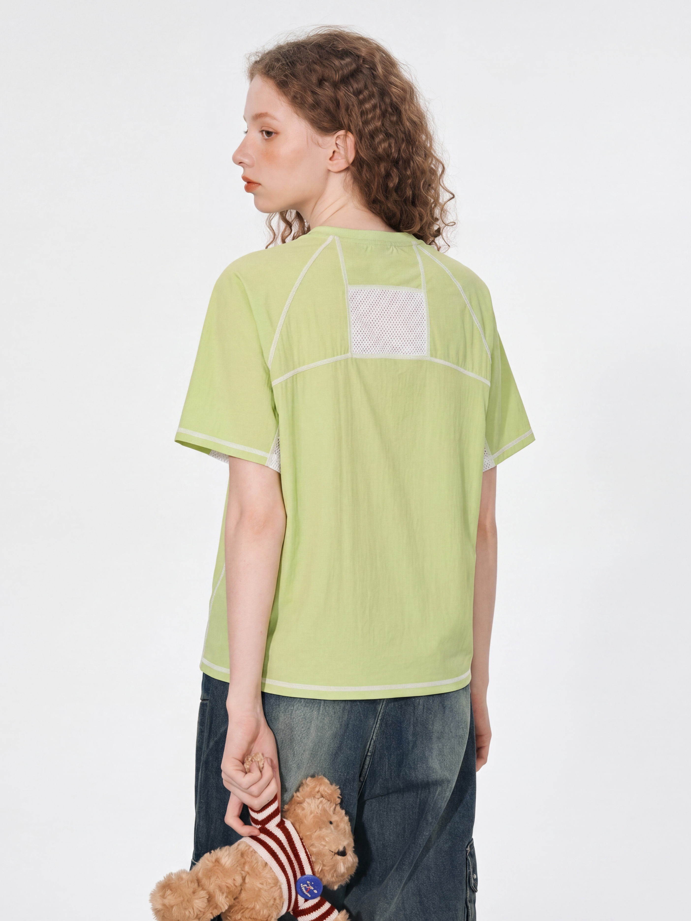 Stoneflow - Women's Quick-Dry Mesh Panel Performance T-Shirt