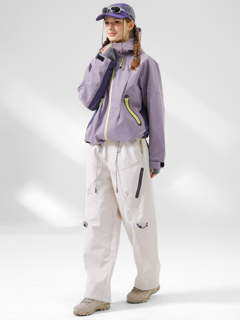 Ashrun - Unisex 8000mm Waterproof Reflective Shell Jacket