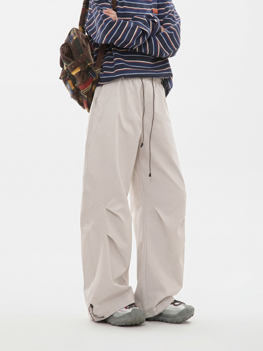 FlintPeak - Unisex Ruched Drawstring Utility Pants