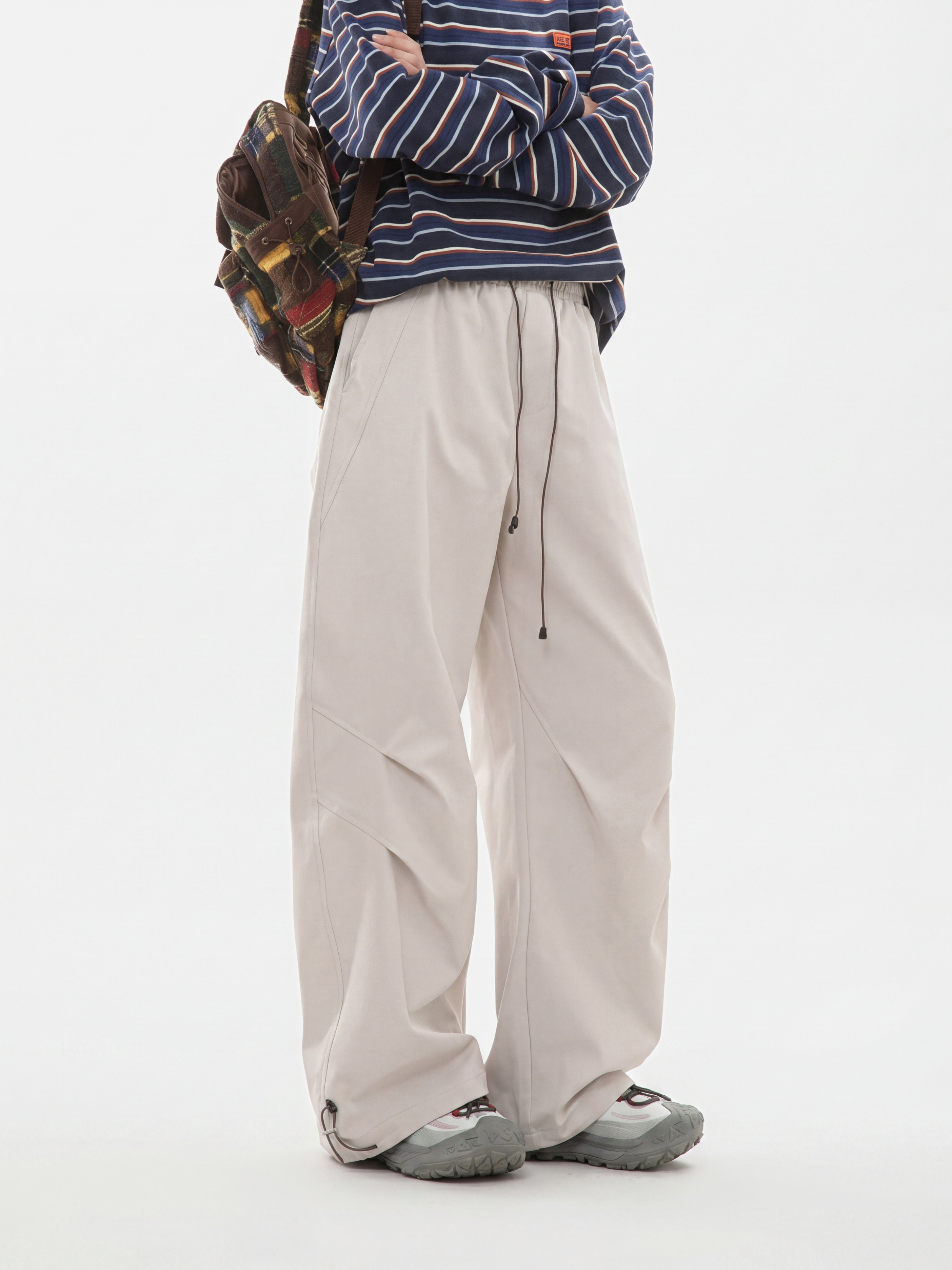 FlintPeak - Unisex Ruched Drawstring Utility Pants