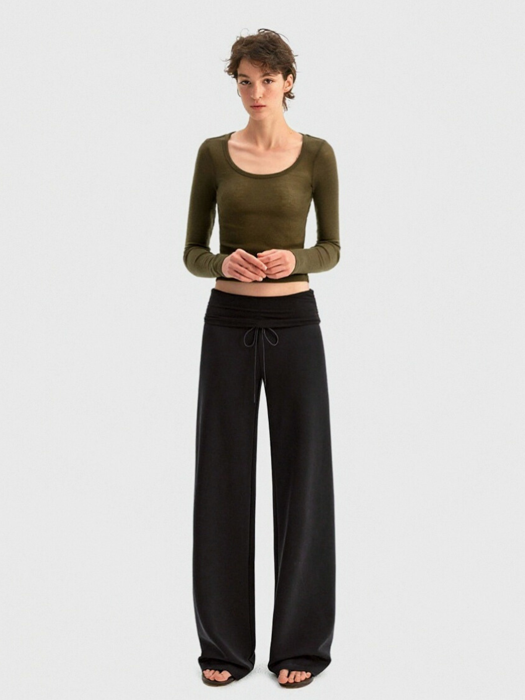 BareFeel - Women's Soft Stretch Draped Comfort Pants
