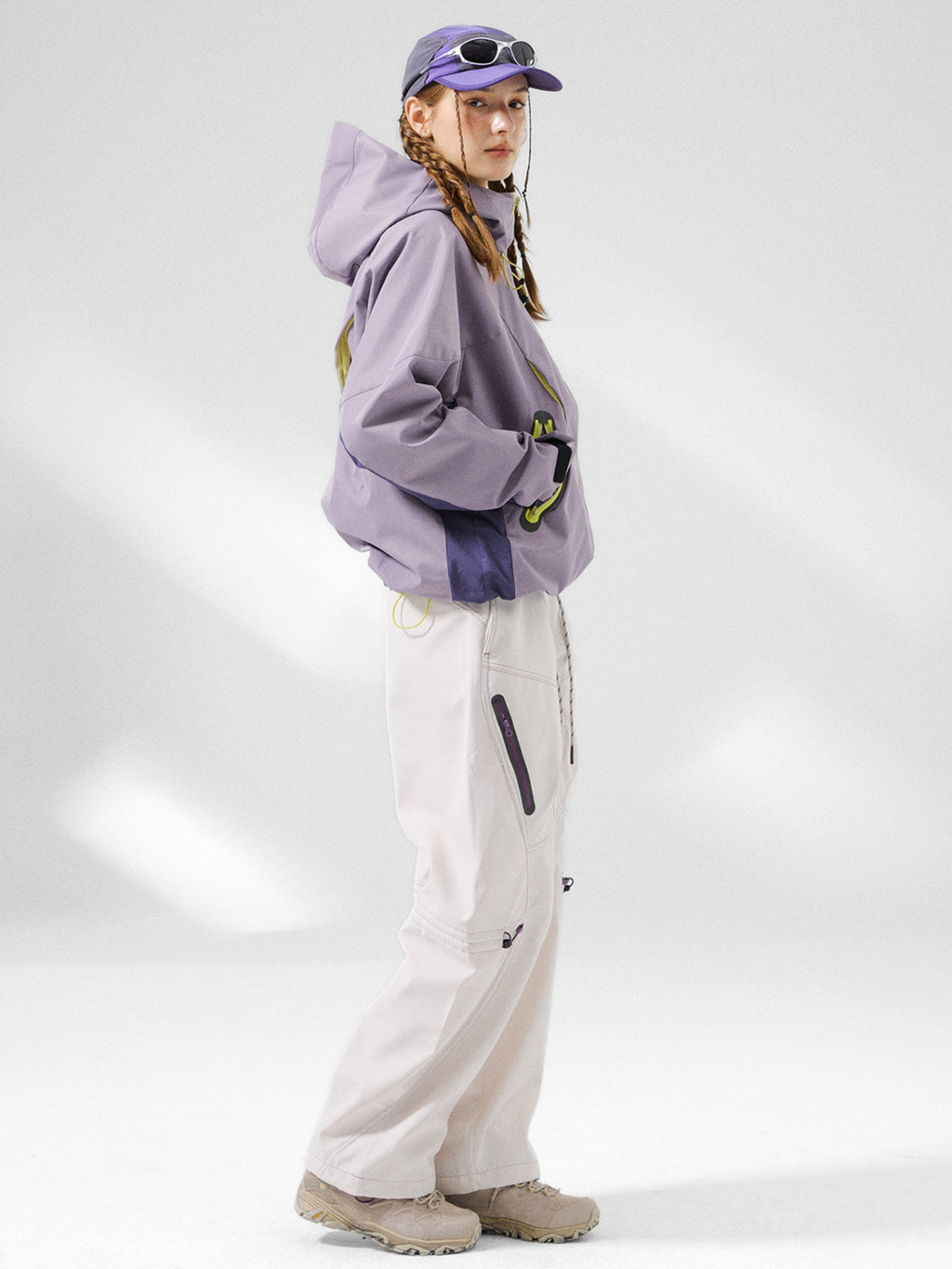 Ashrun - Unisex 8000mm Waterproof Reflective Shell Jacket