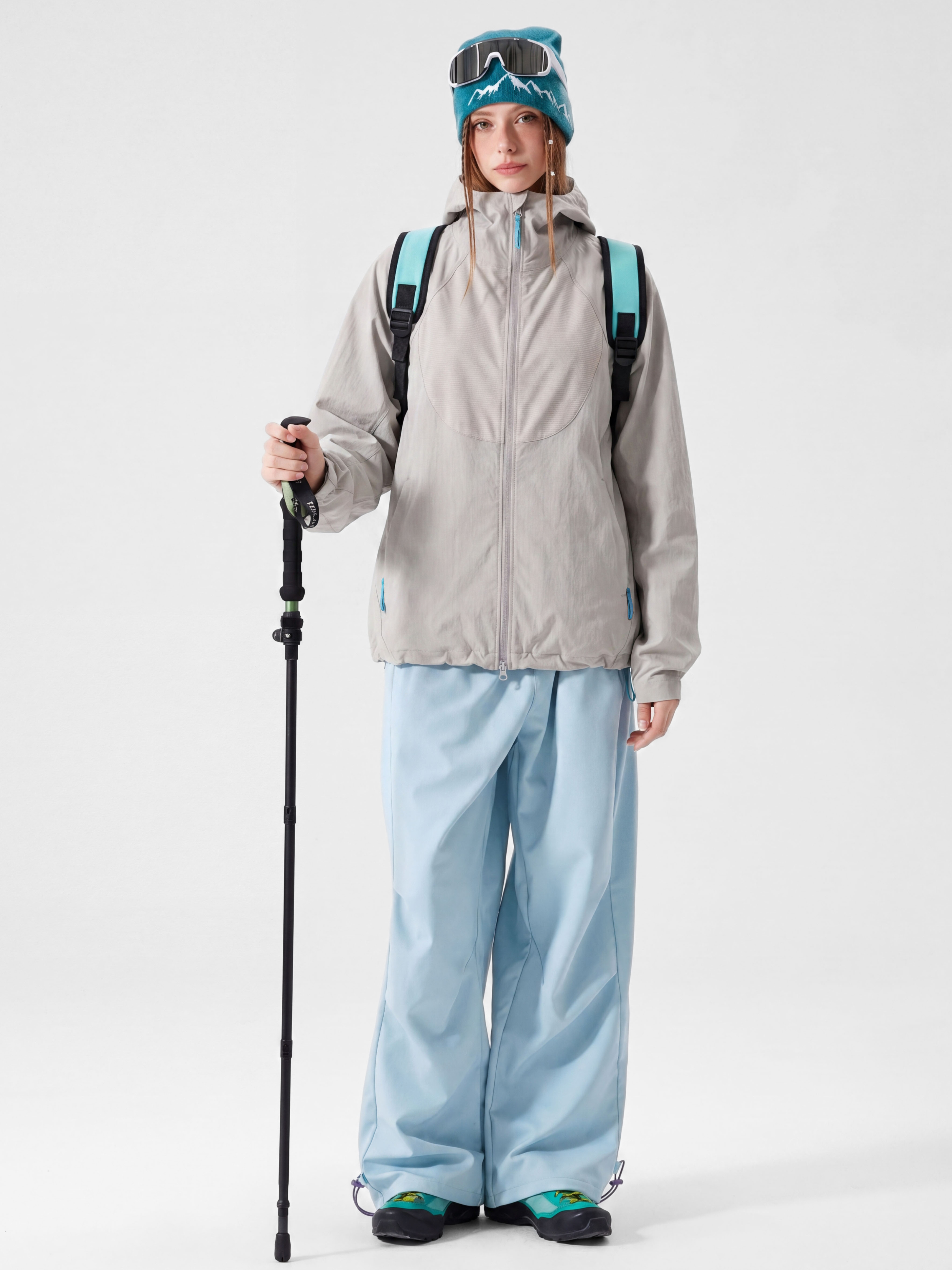 Ashbasin - Women's UPF50+ Lightweight Water-Repellent Sun Protection Jacket