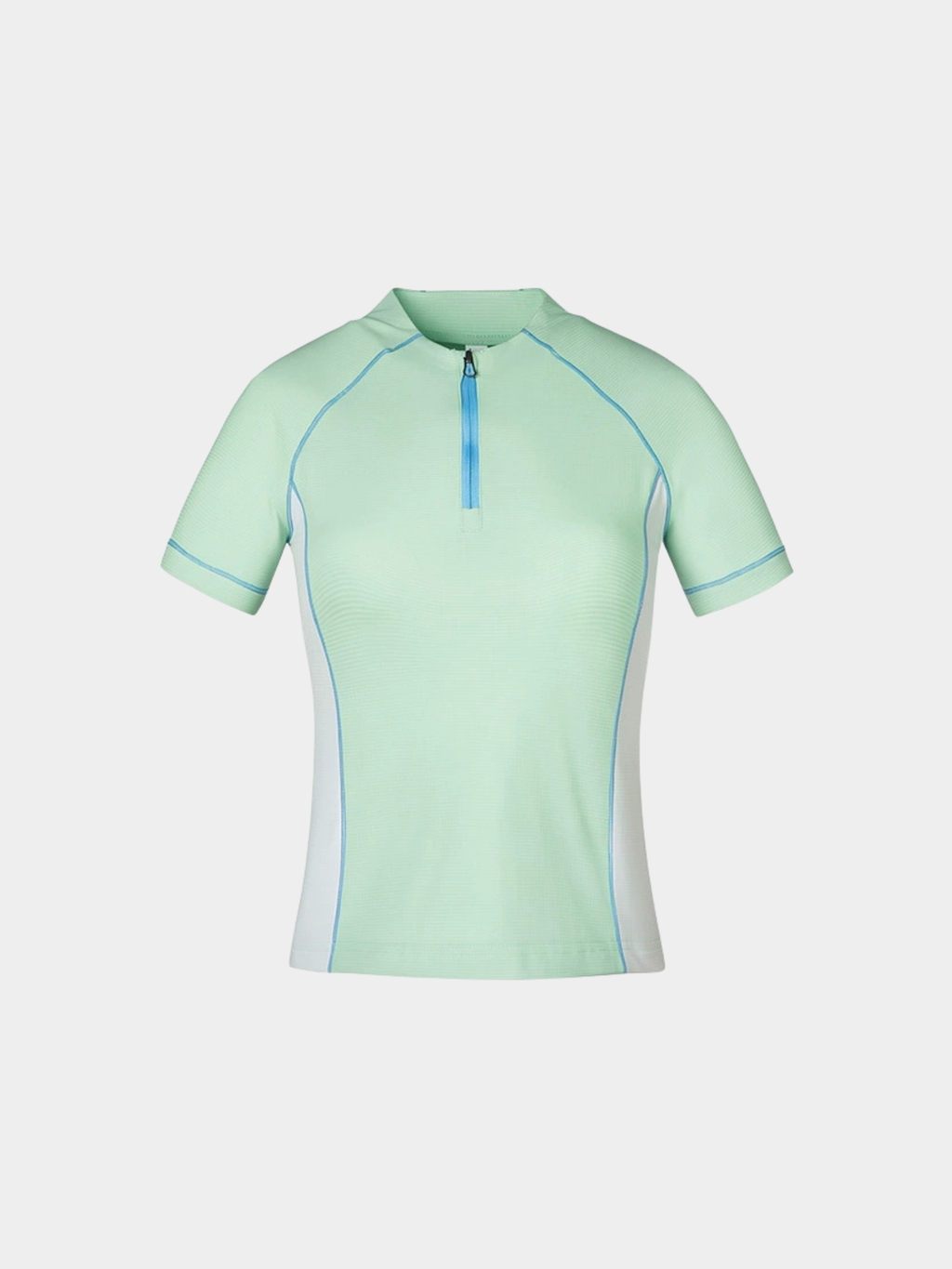 ChillCanopy - Women's UPF50+ Protection Antibacterial Half-Zip T-Shirt