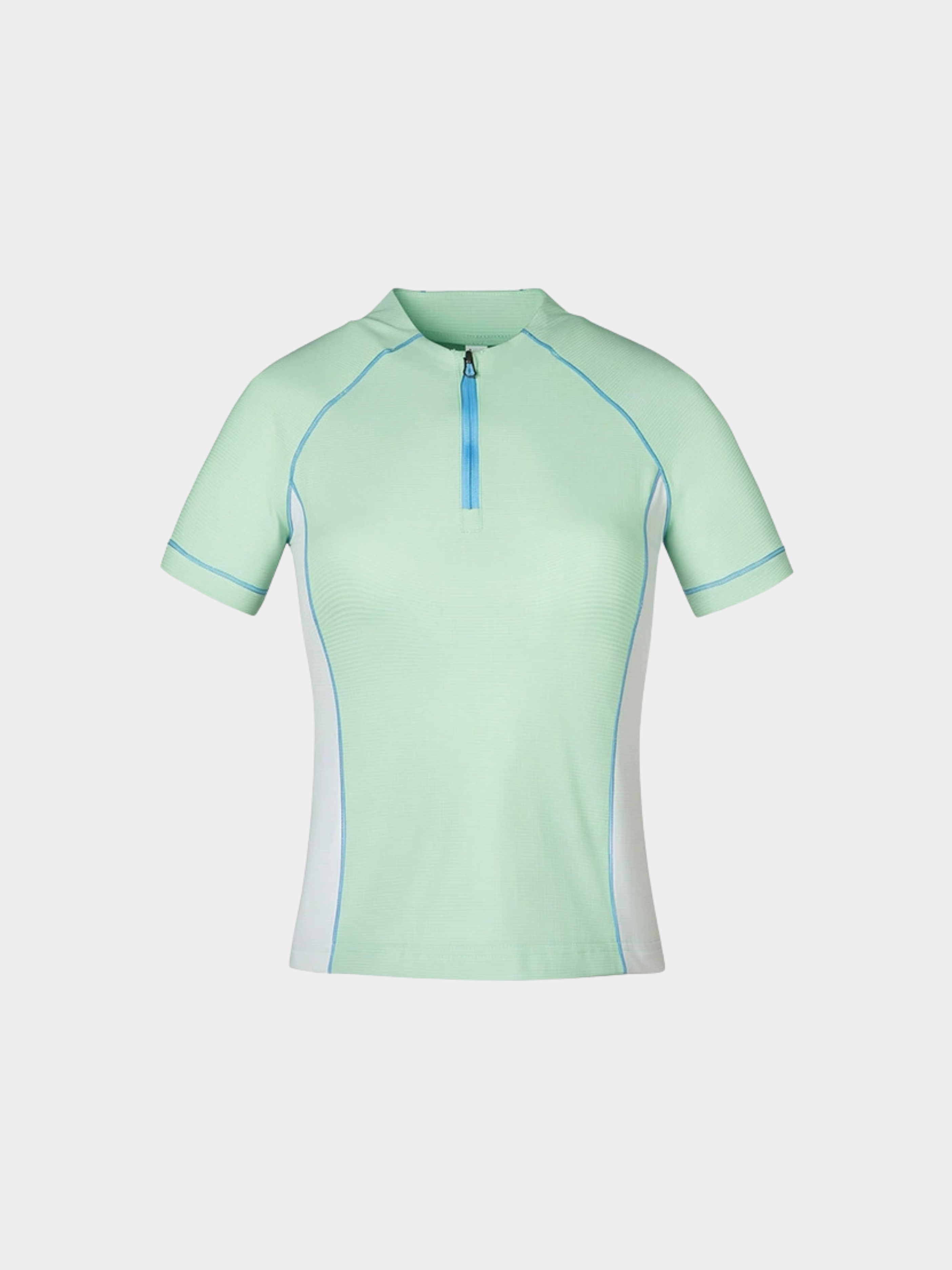 ChillCanopy - Women's UPF50+ Protection Antibacterial Half-Zip T-Shirt