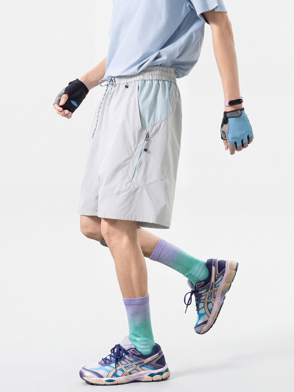 SlateLine - Unisex Water-Repellent Abrasion-Resistant Sports Shorts
