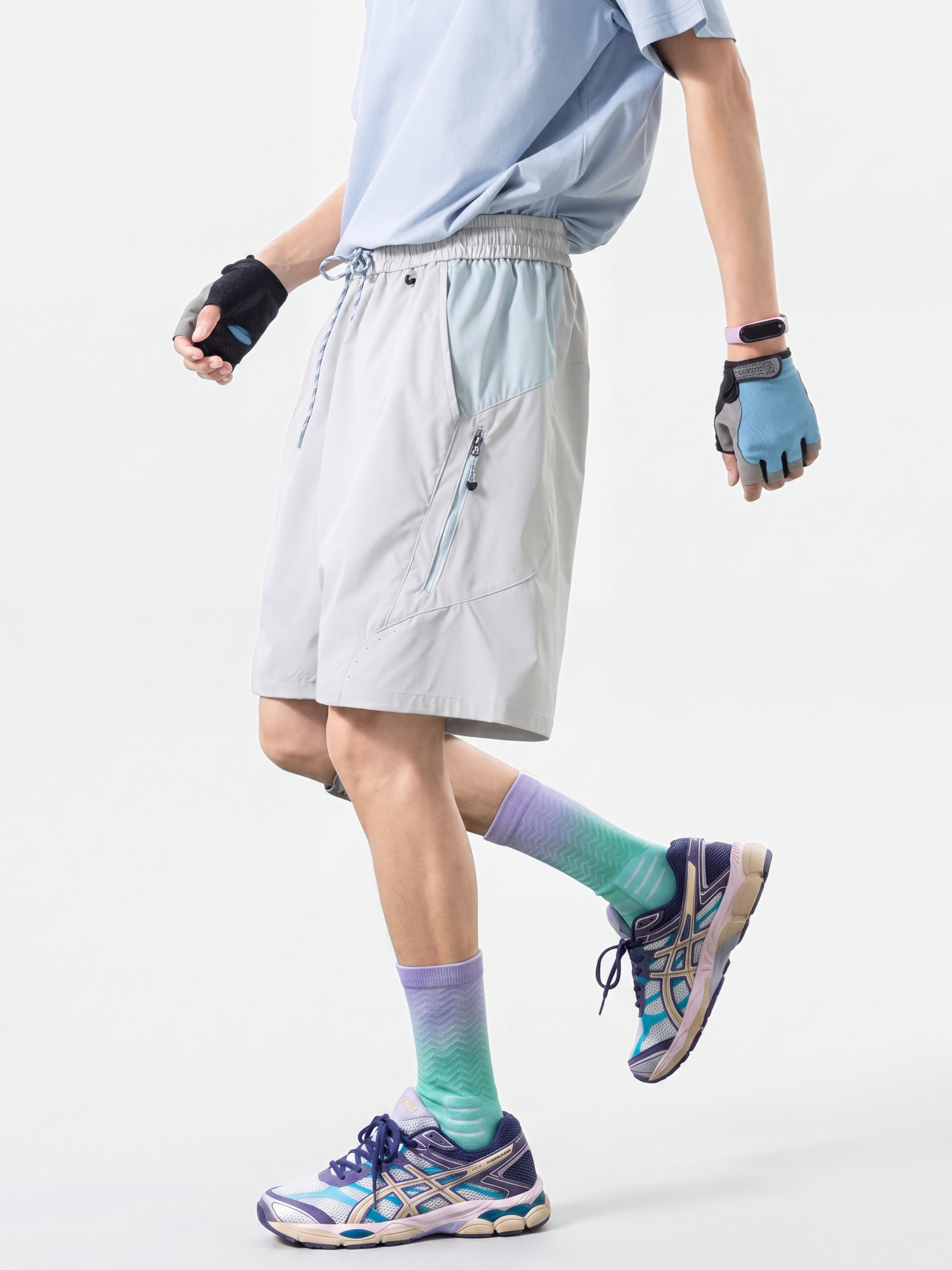 SlateLine - Unisex Water-Repellent Abrasion-Resistant Sports Shorts