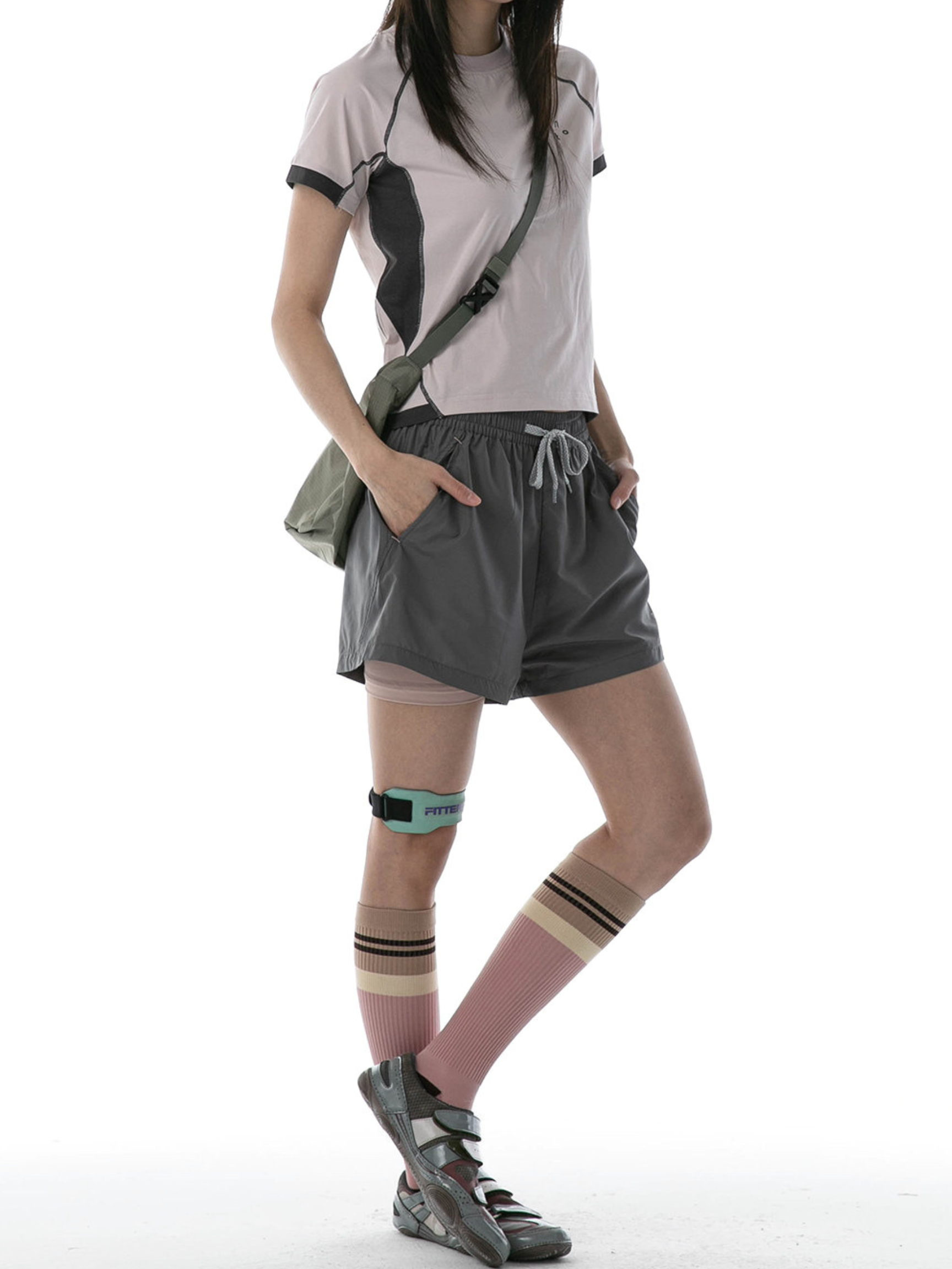 DryKit - Women's Double-Layer Quick-Dry Sports Shorts