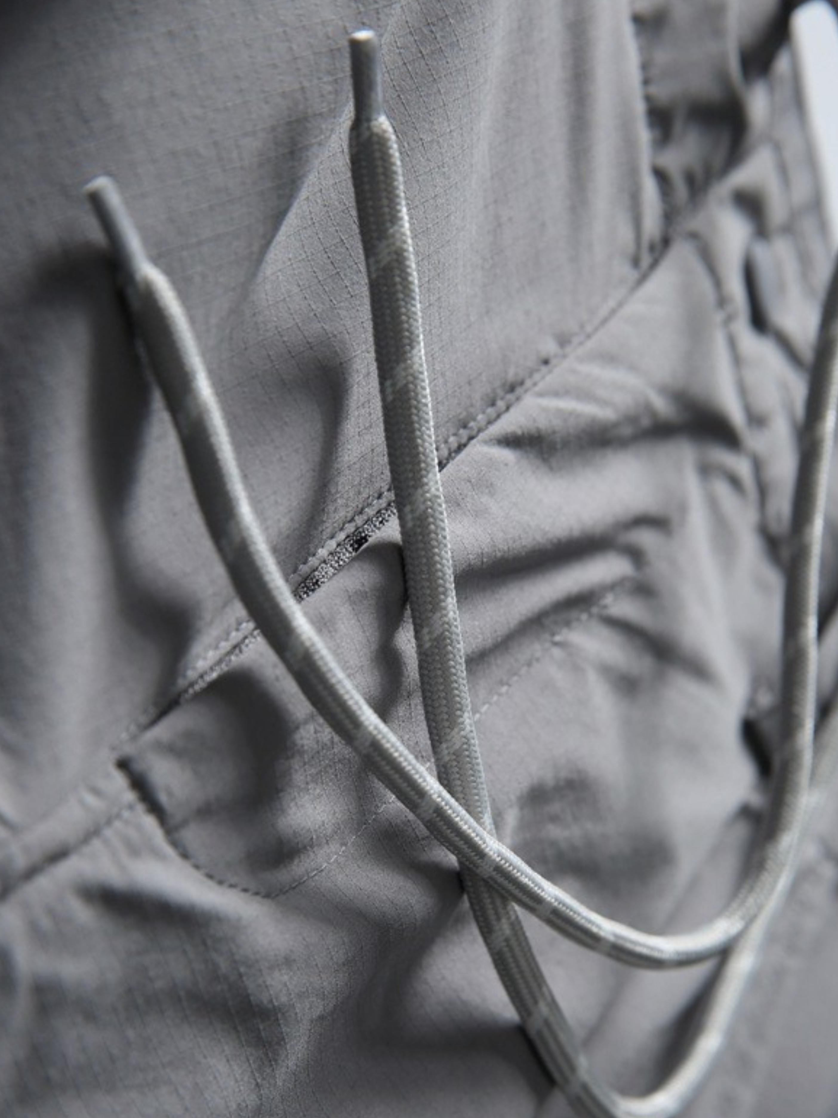 FoxSight - Unisex Lace-Up Layered Pink Curved Parachute Pants