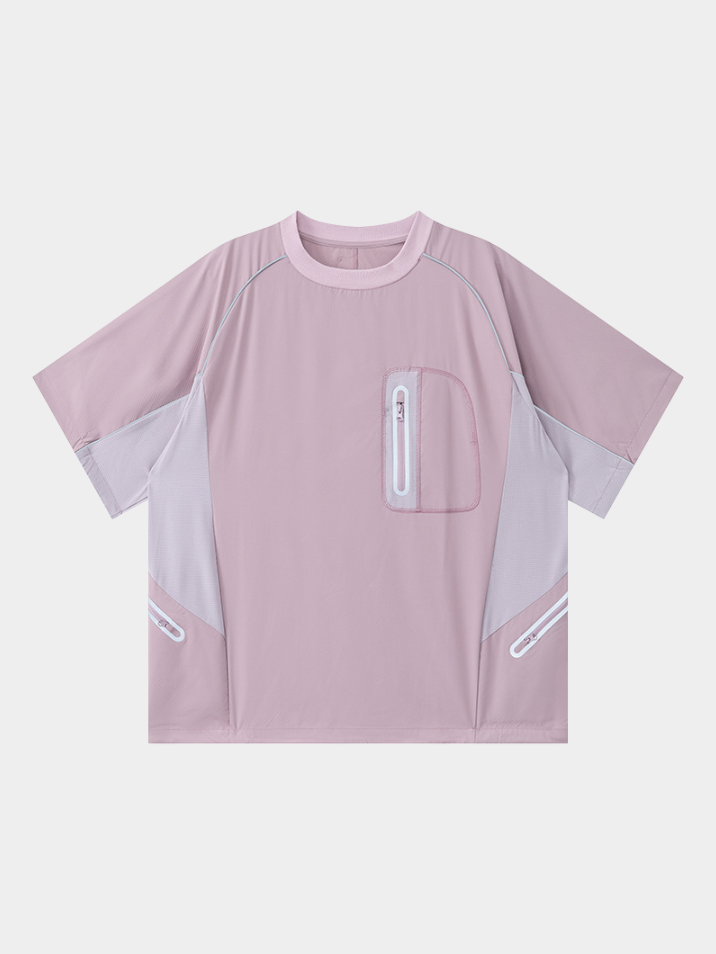 LightFlare - Colorblock Mesh Breathable Quick-Dry T-Shirt